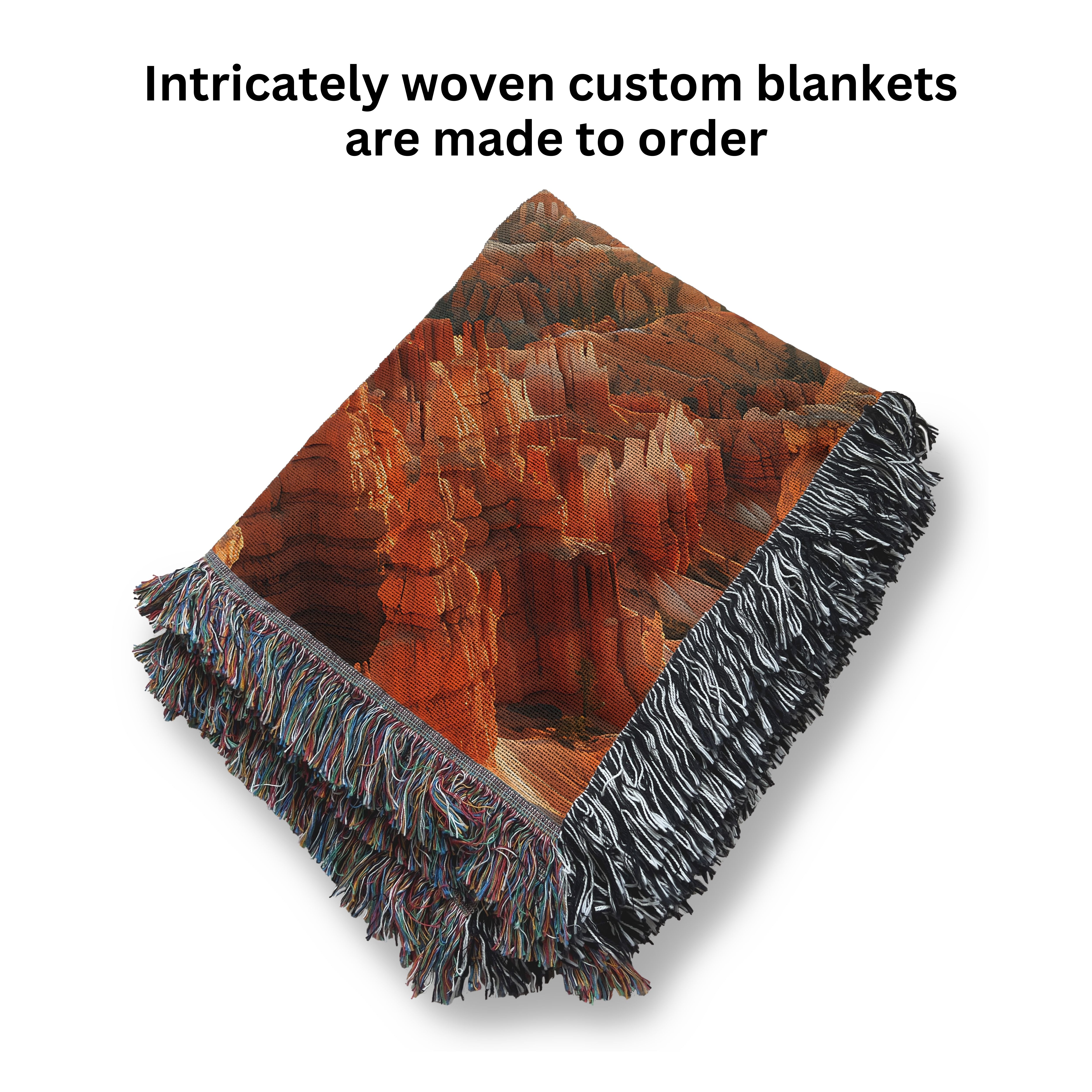 Bryce Canyon Woven Throw Blanket