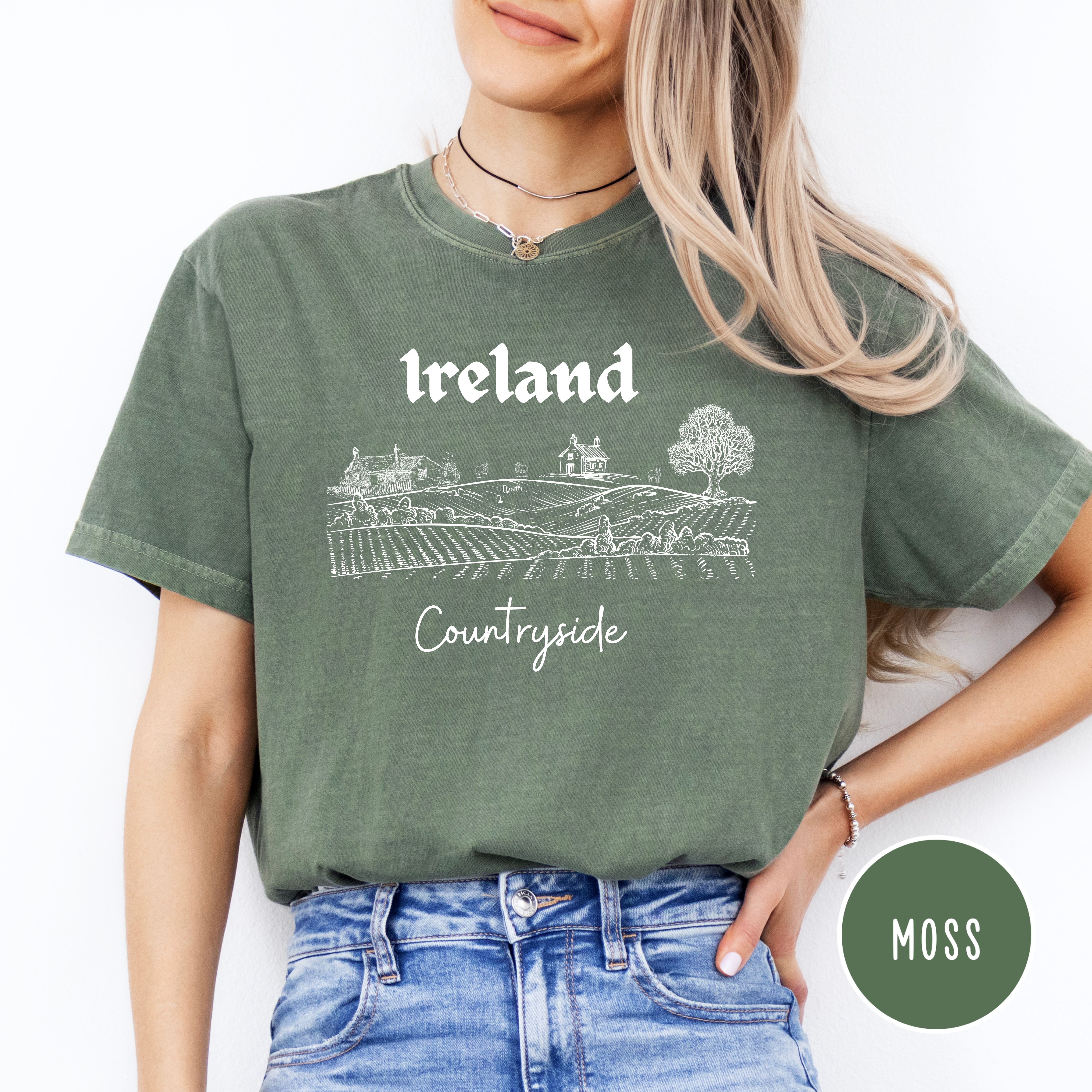 Ireland Tee, Irish Countryside Comfort Colors® Tee