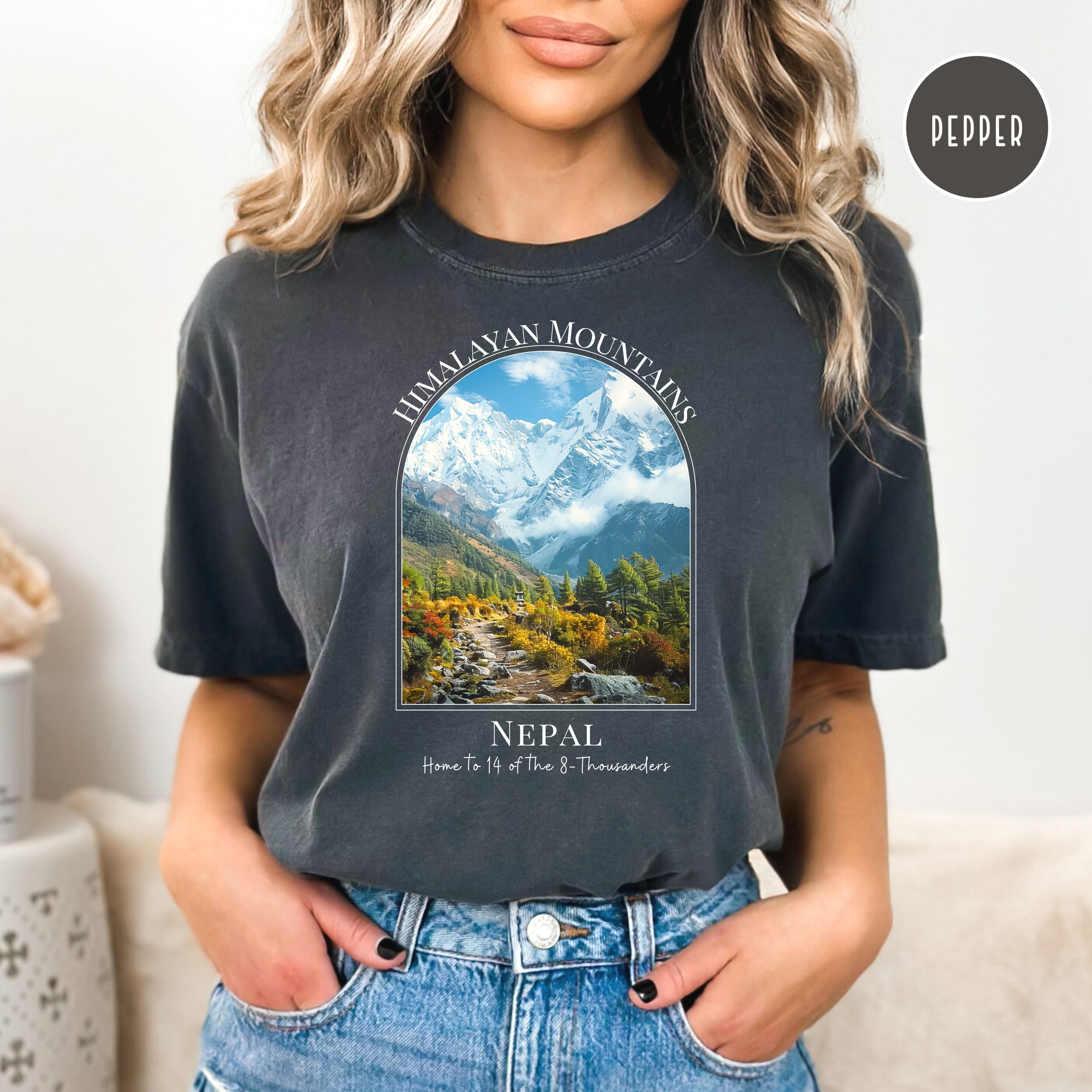 Himalayan Mountains Comfort Colors® Tee