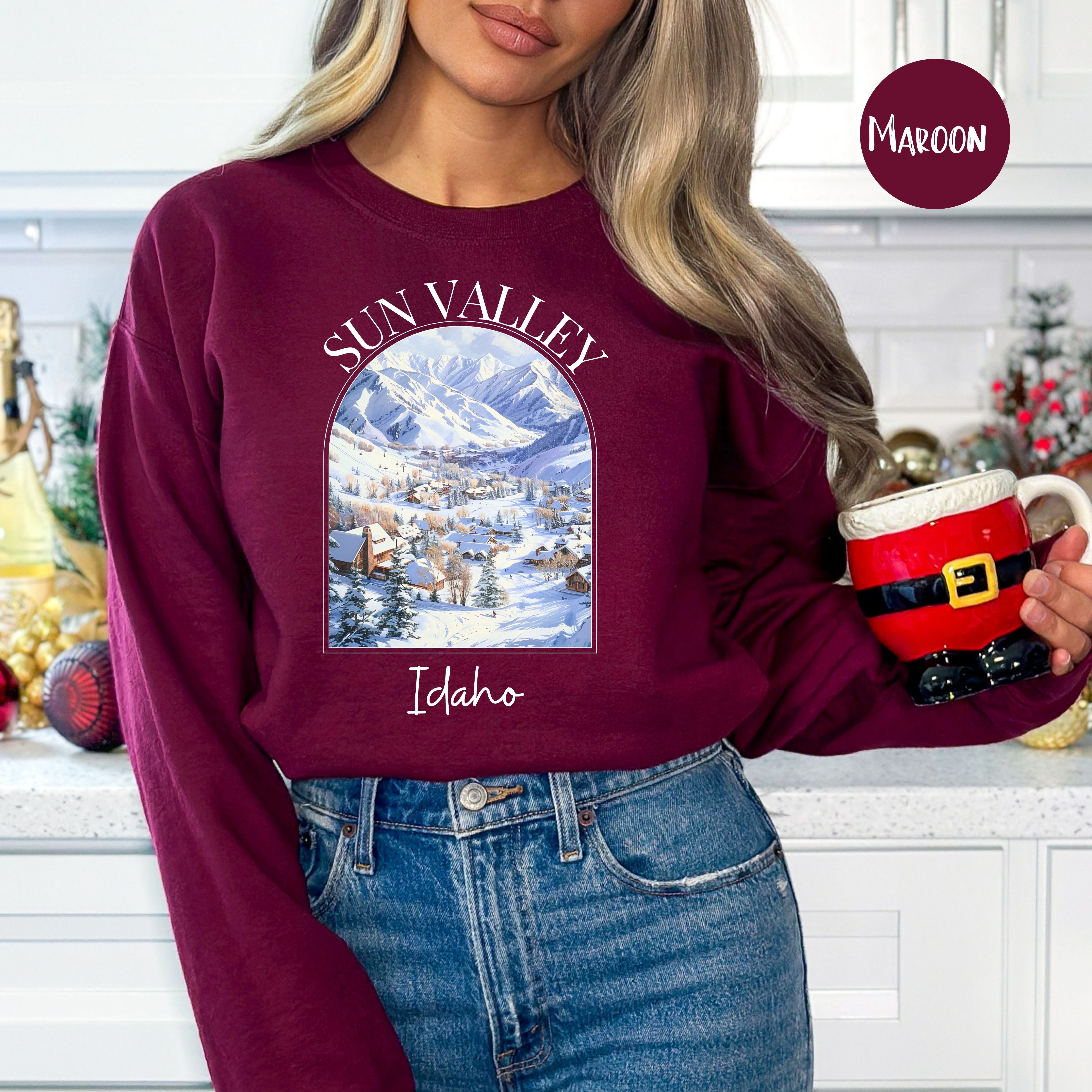 Sun Valley Idaho Ski Trip Sweatshirt