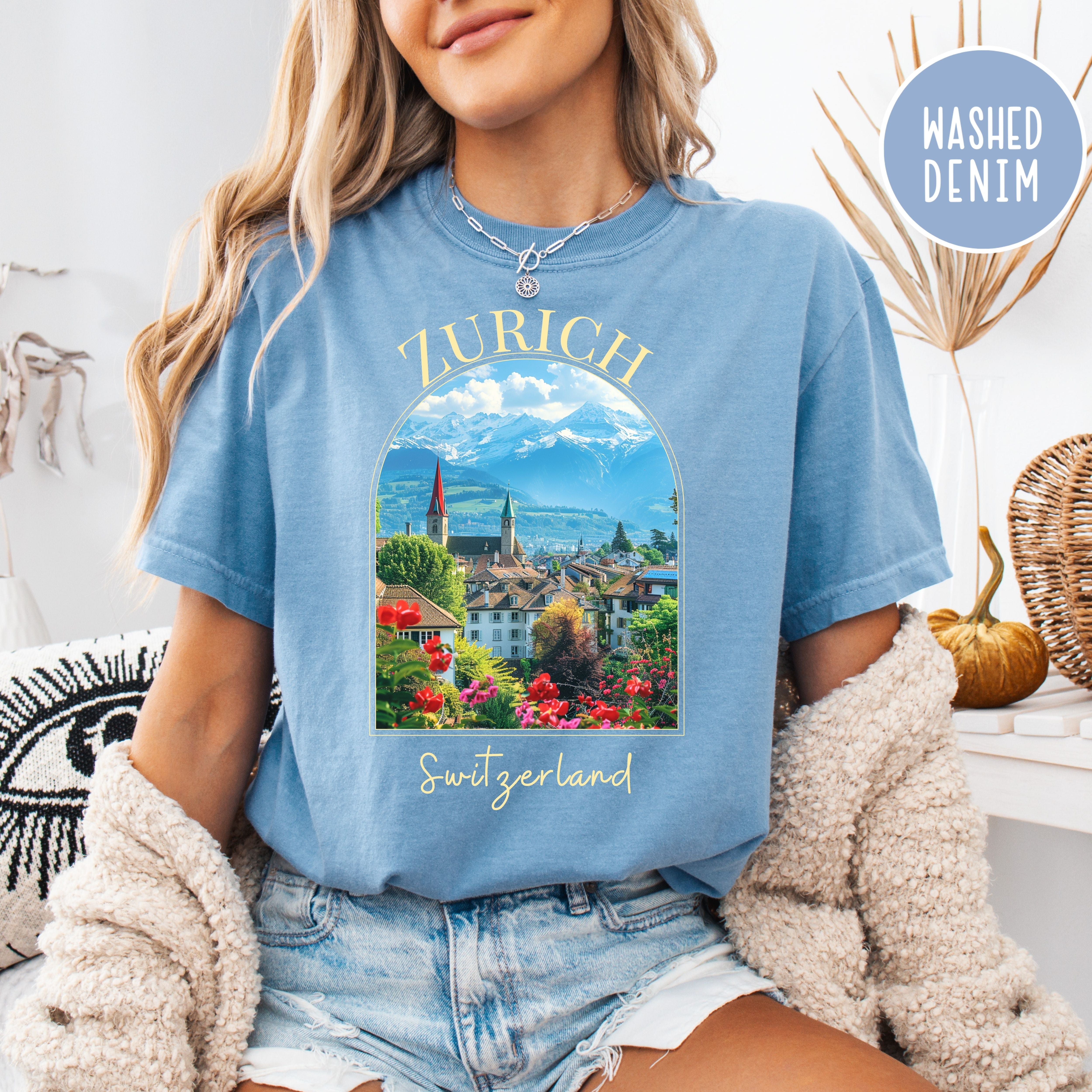 Zurich Switzerland Comfort Colors® Tee