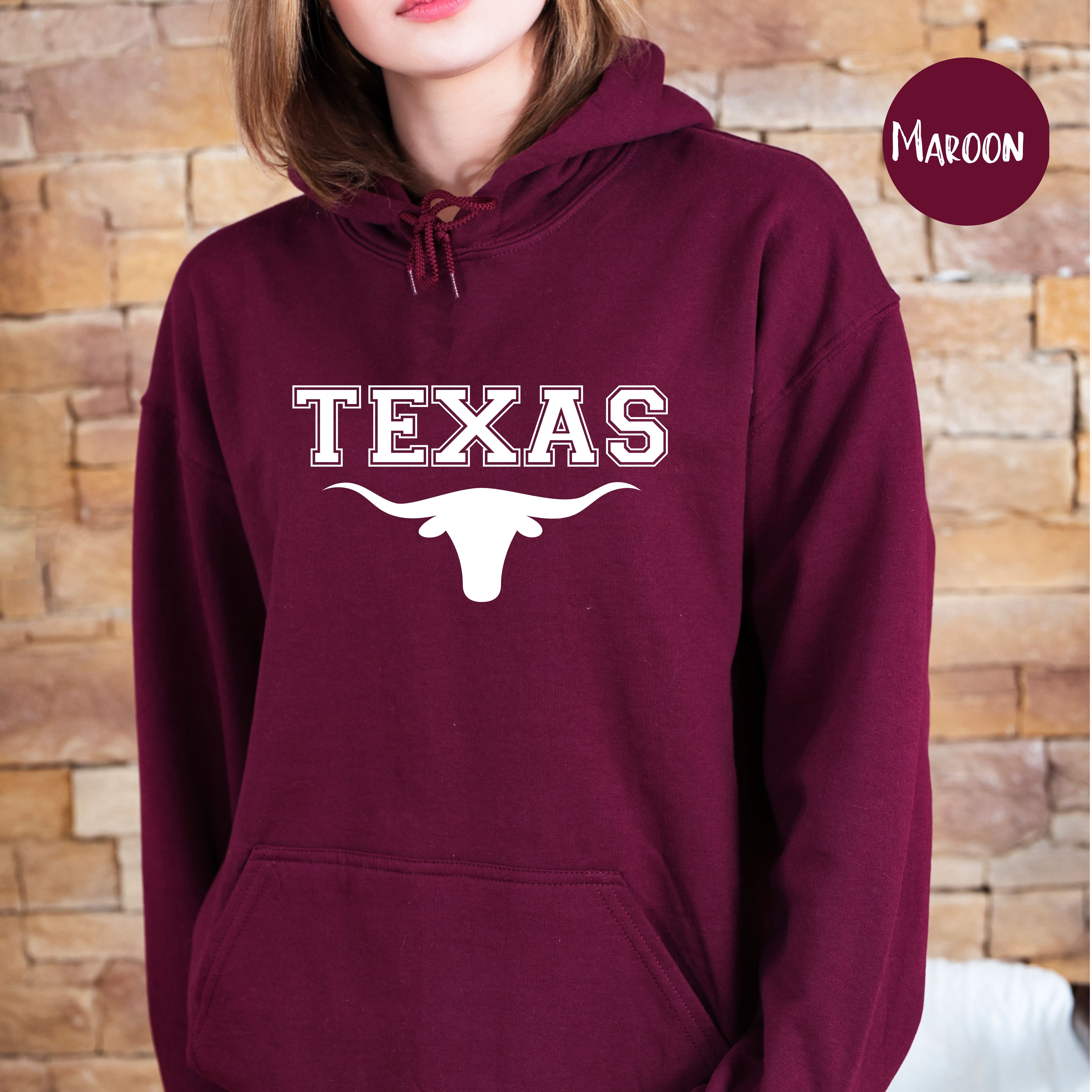 Texas Longhorn Pullover Hoodie