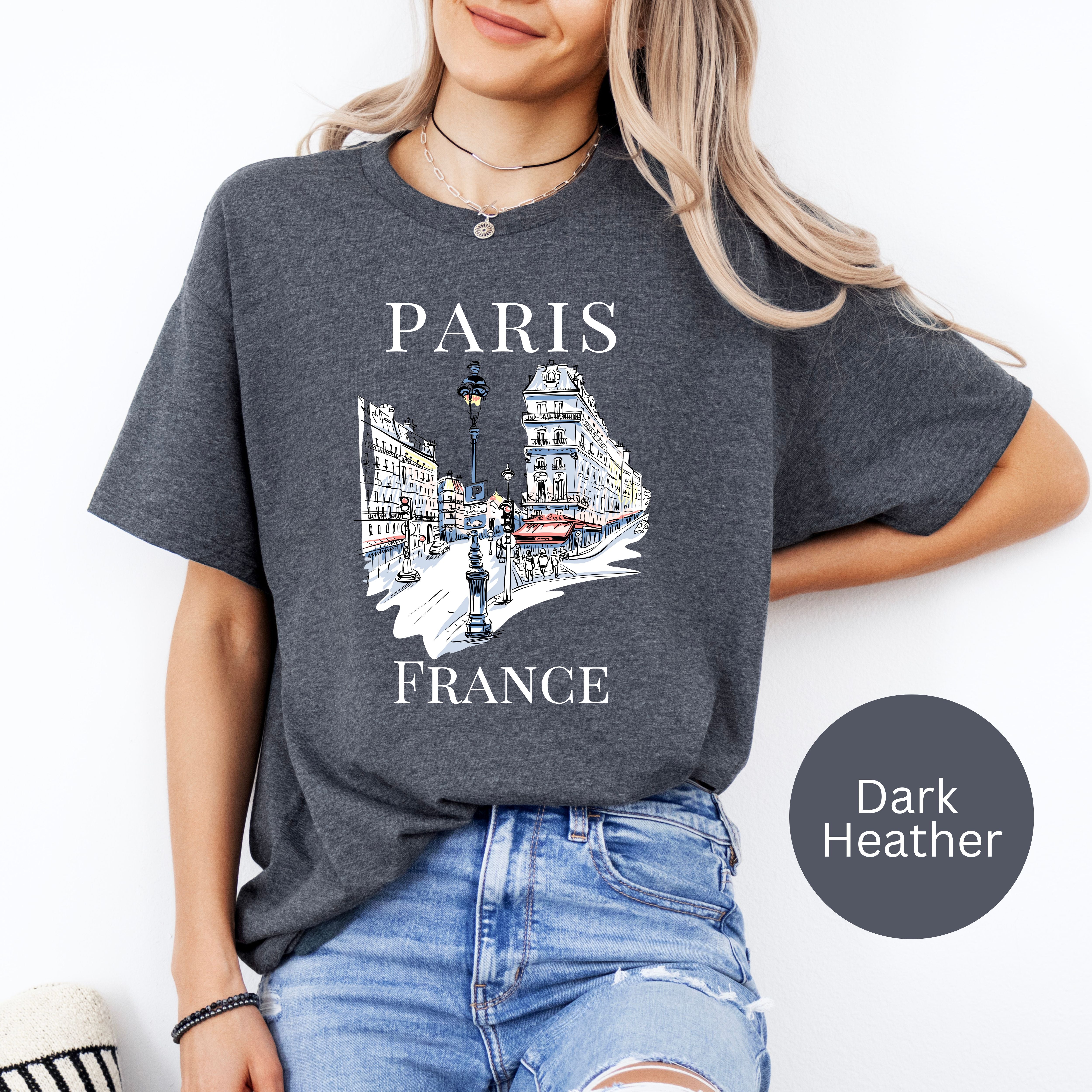 Paris France Gildan 2000 Tee