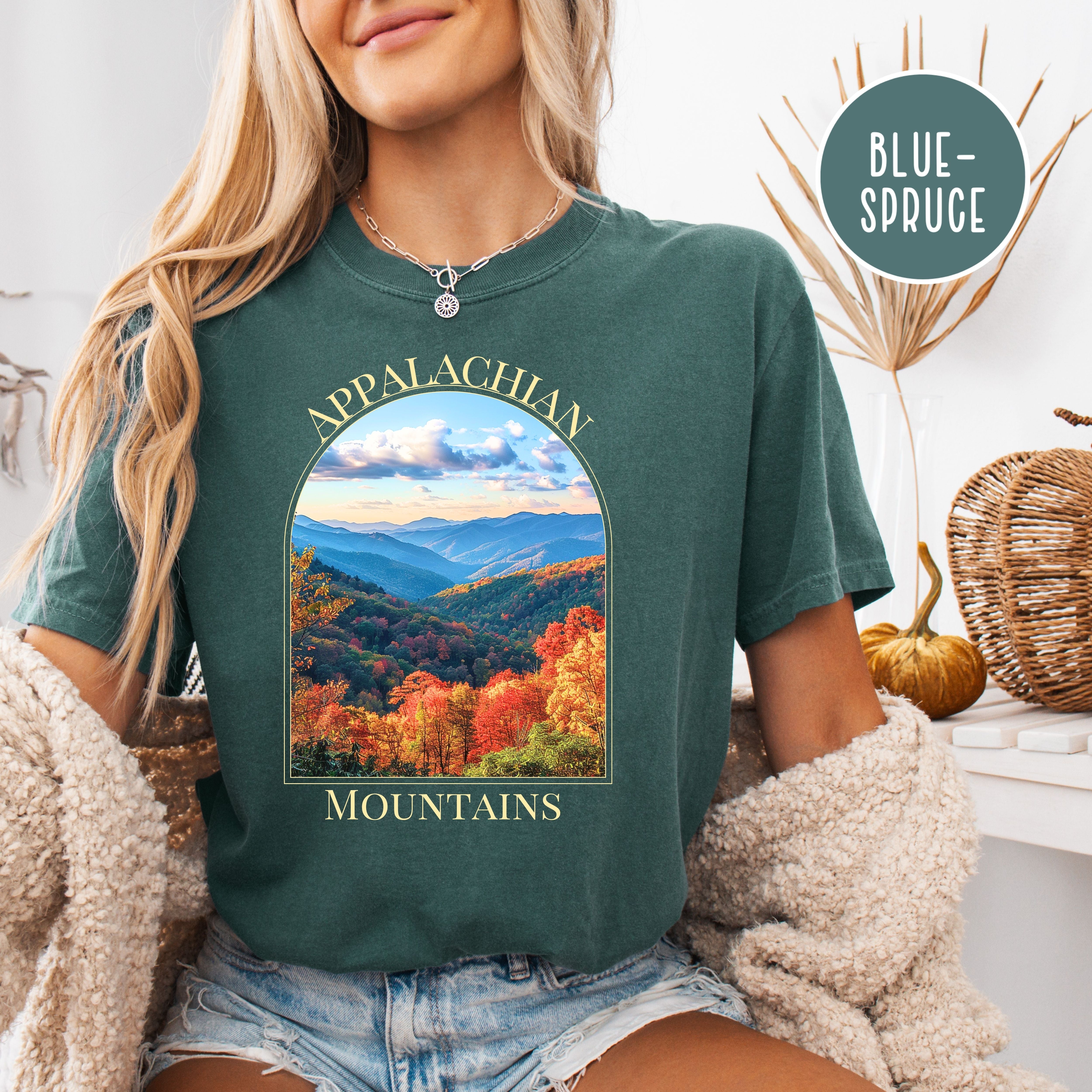 Appalachian Mountains Fall Comfort Colors® Tee