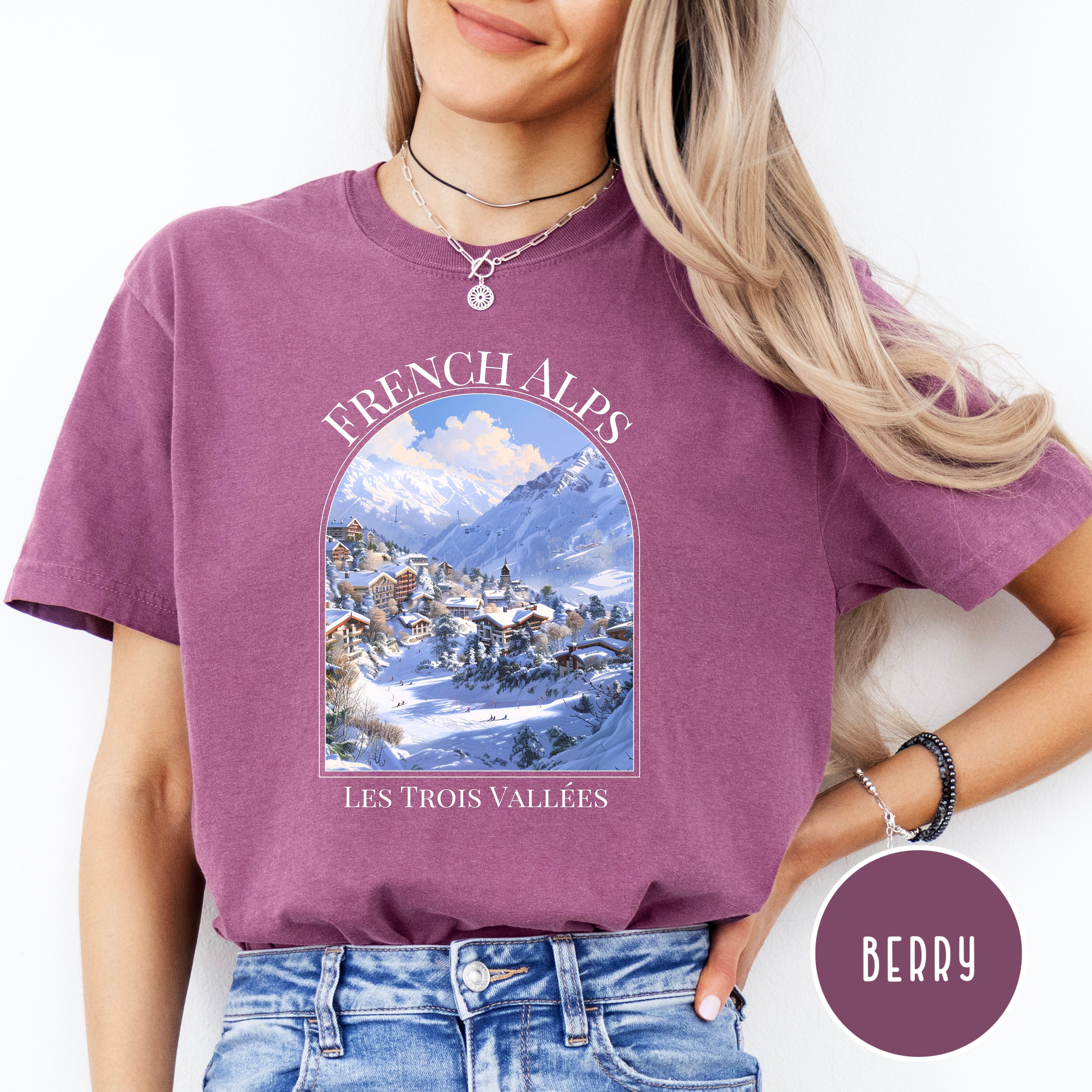 French Alps Vacation Comfort Colors® Tee