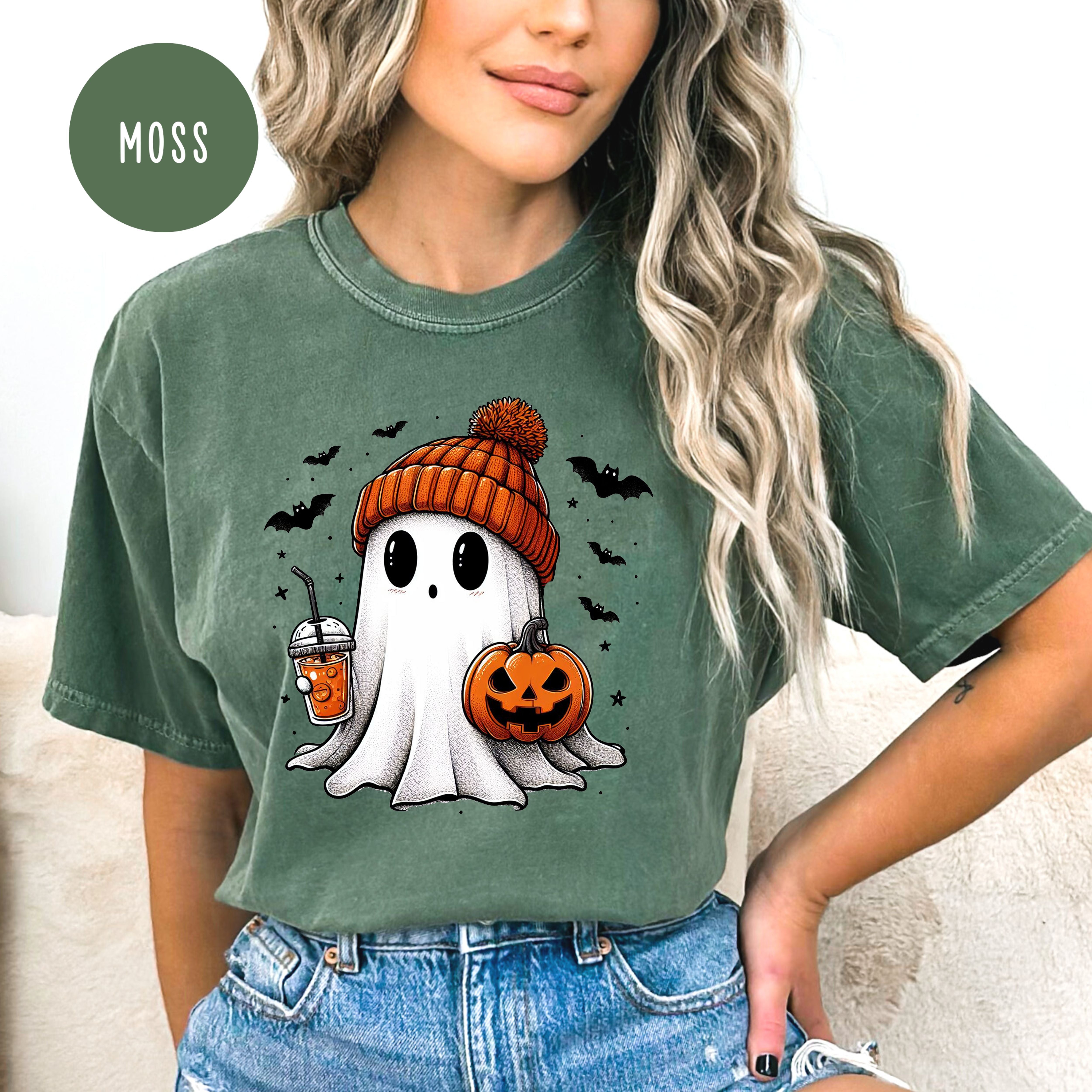 Halloween Cute Ghost Comfort Colors® Tee