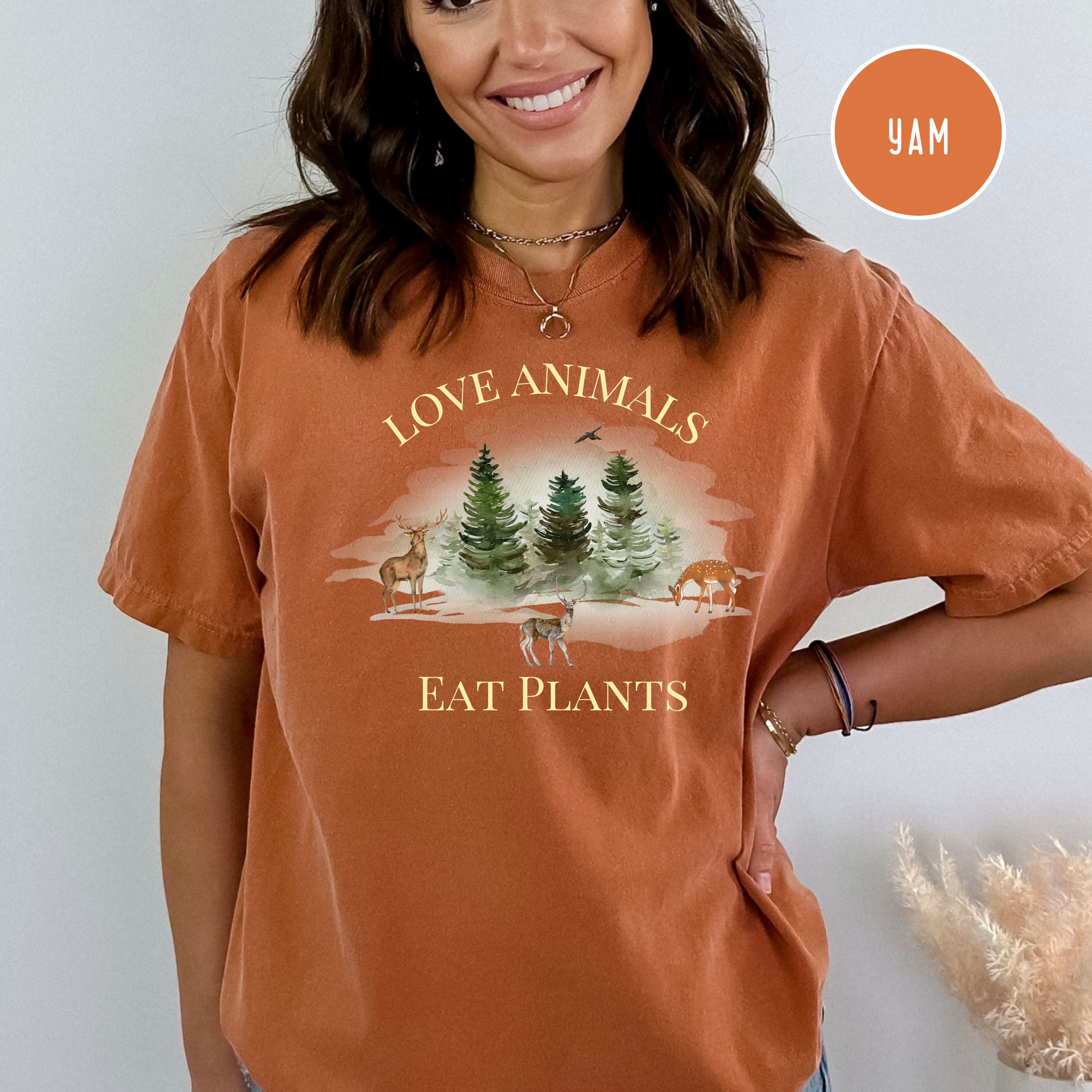 Love Animals Eat Plants Comfort Colors® Tee