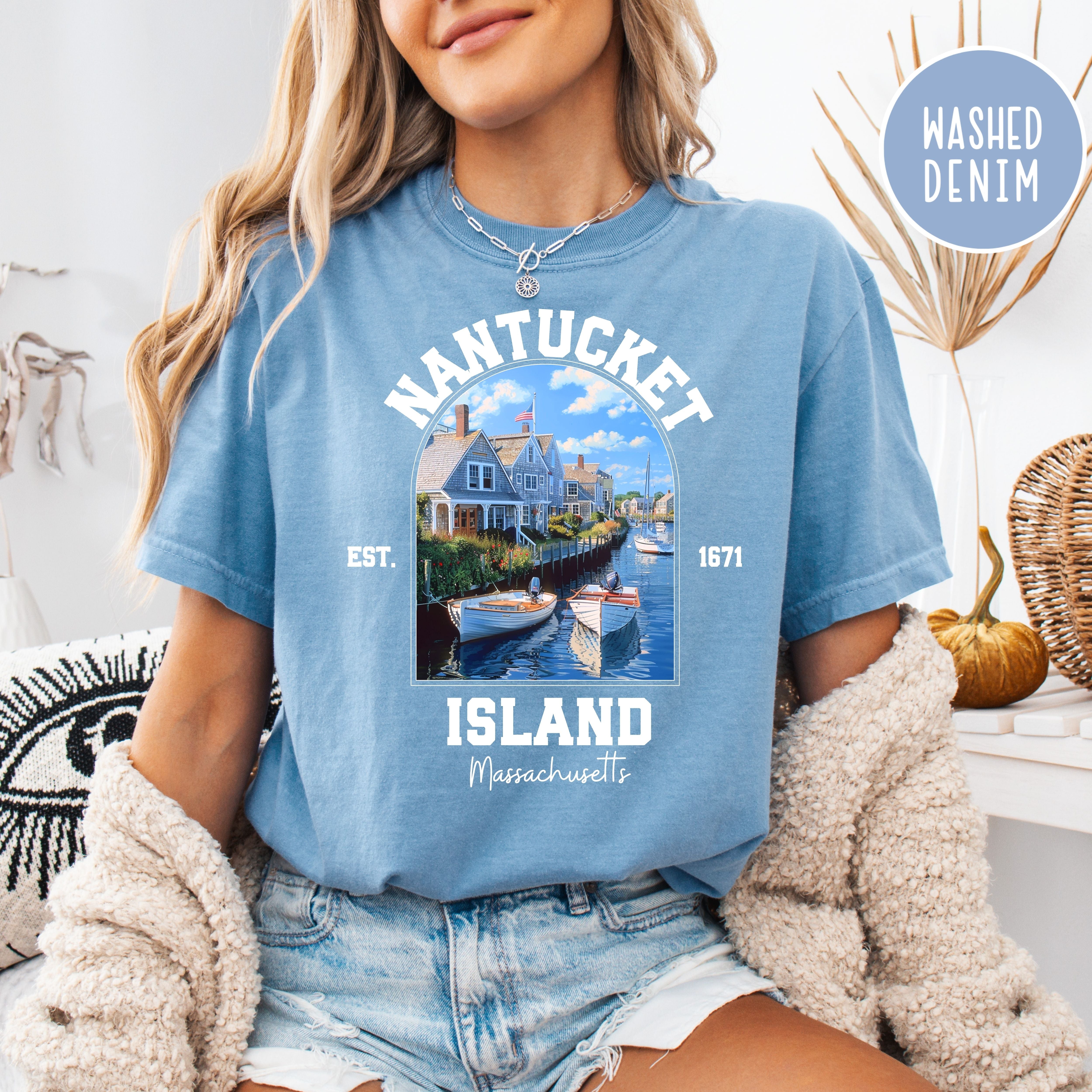 Nantucket Island Comfort Colors® Tee