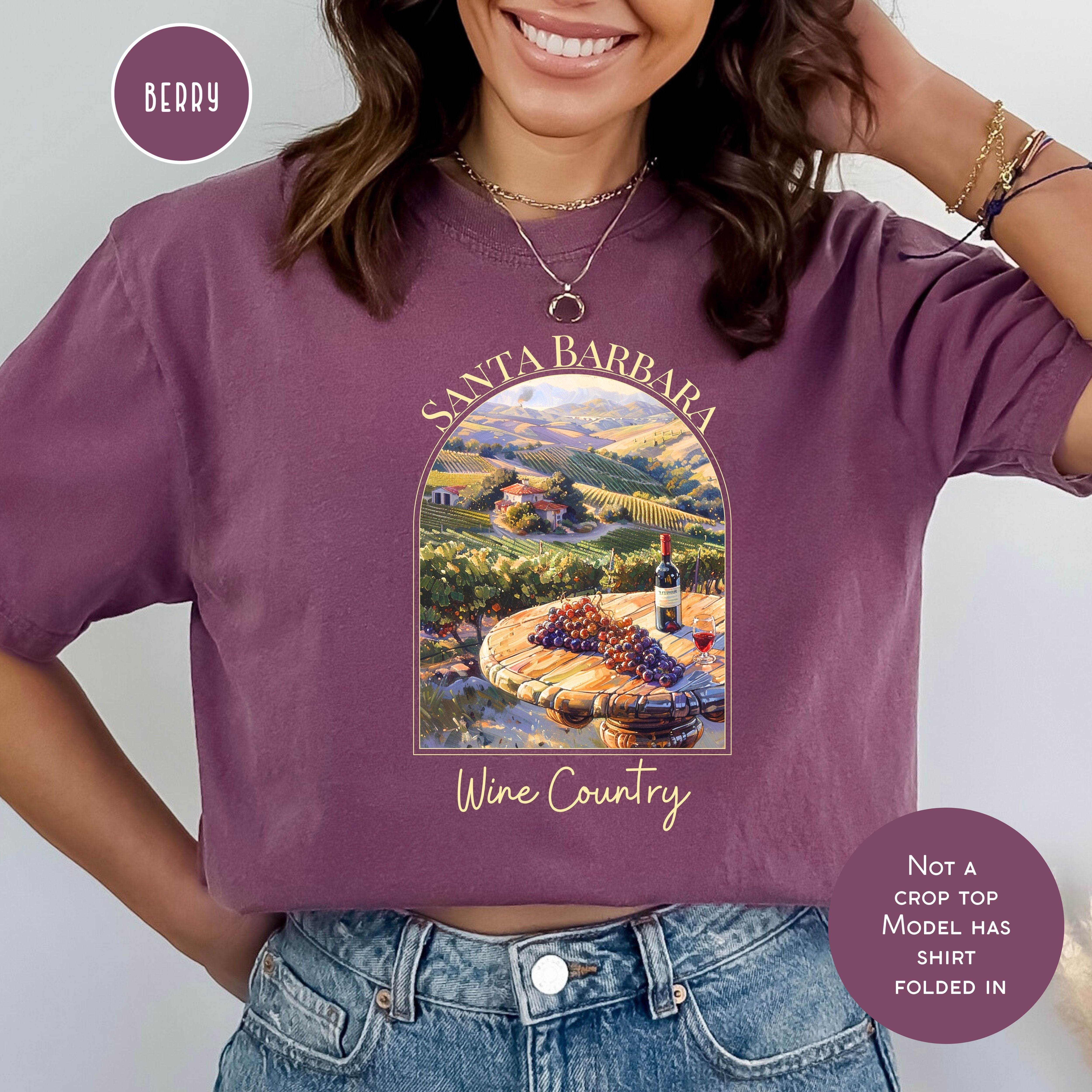 Santa Barbara Wine Country Comfort Colors® Tee