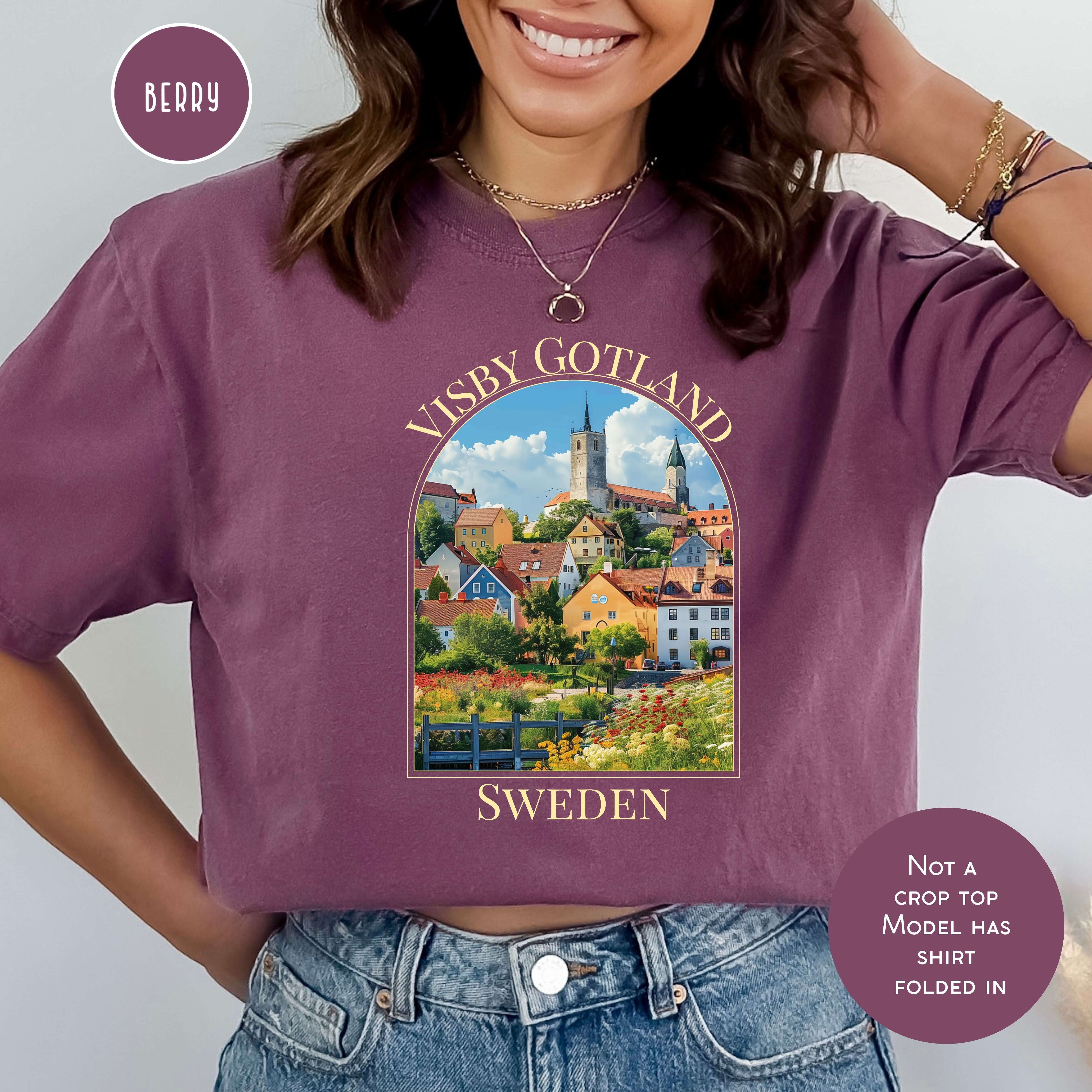 Visby Gotland Sweden Comfort Colors® Tee