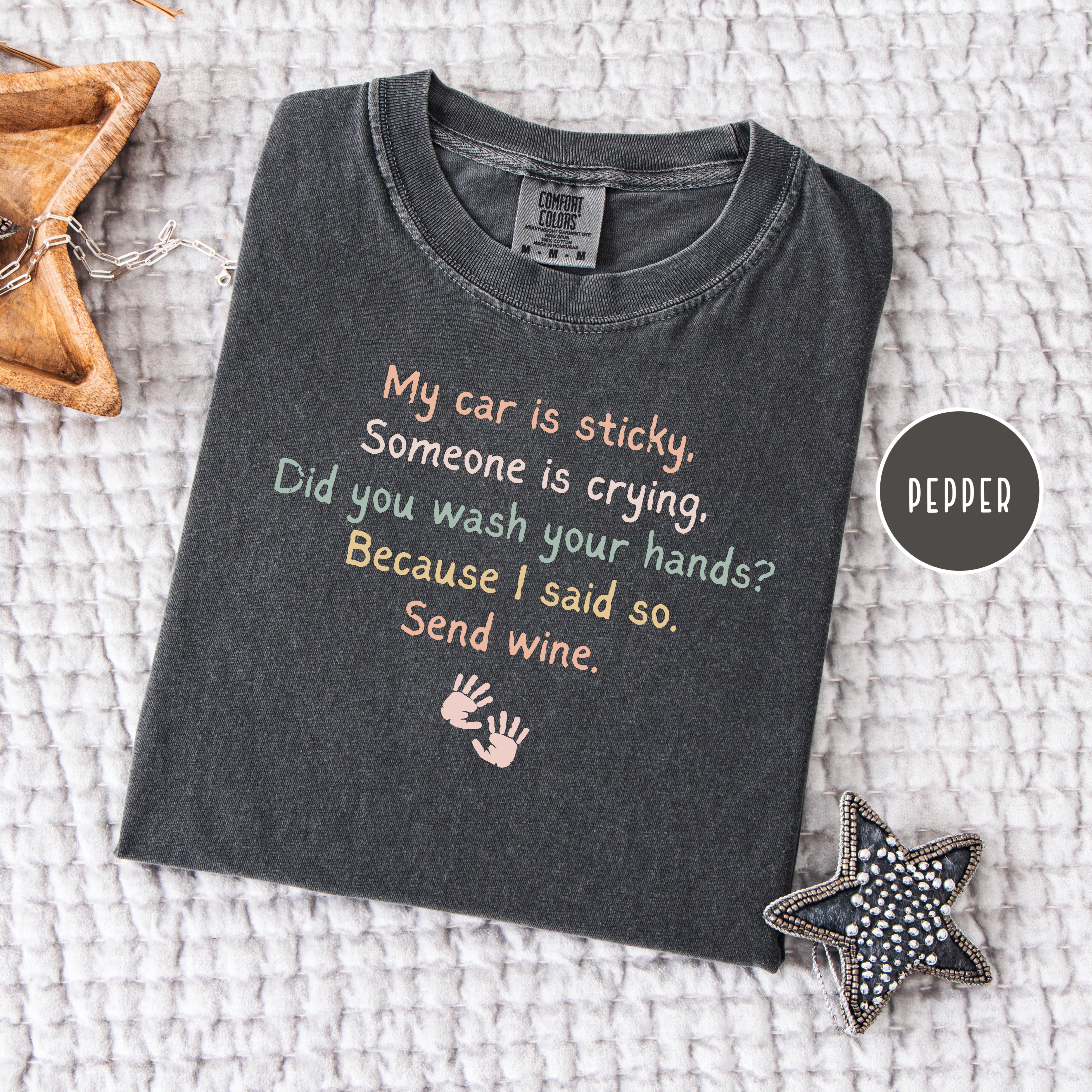 Funny Mom To Young Comfort Colors T-Shirt