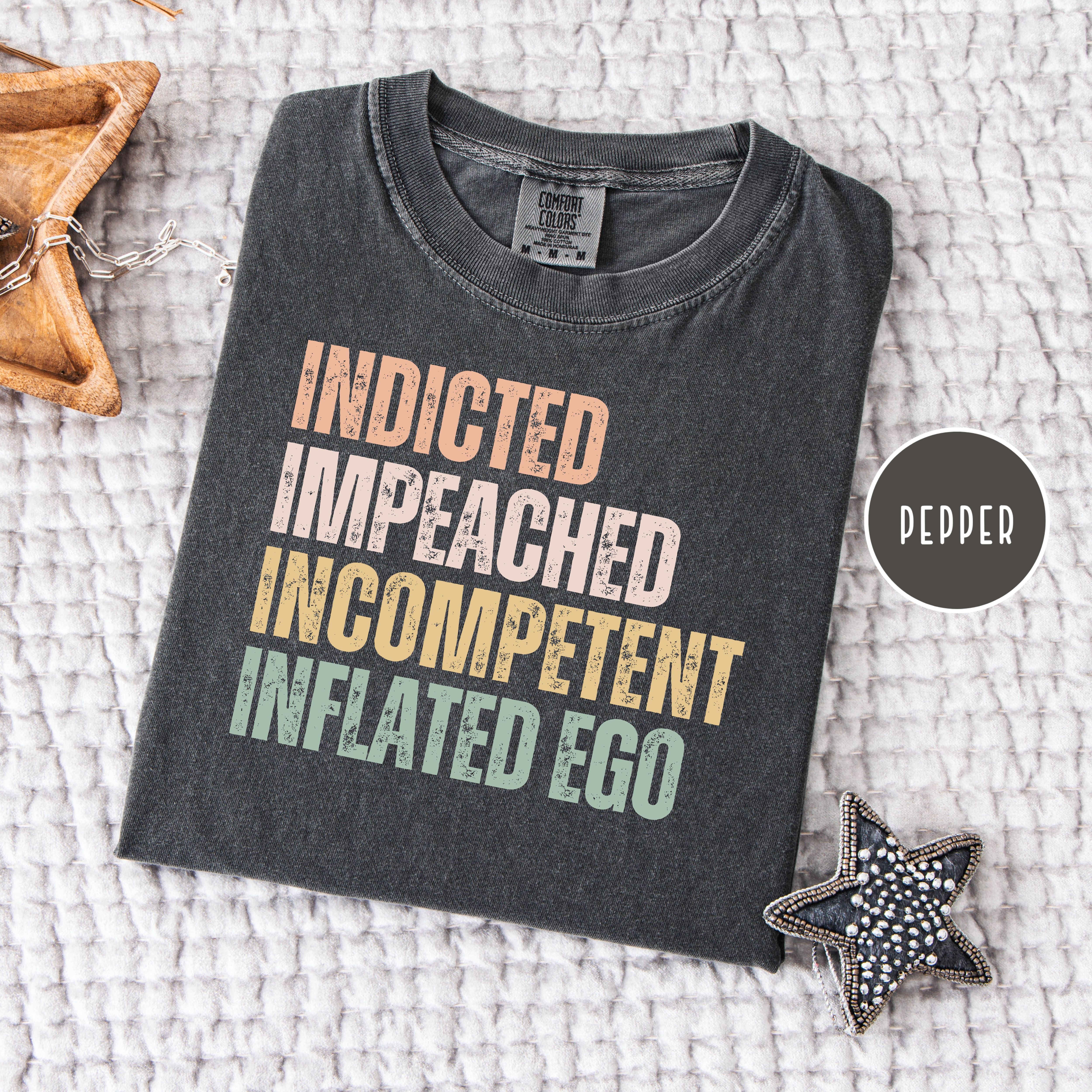 Anti Trump Comfort Colors Political Shirt, Trump Protest Shirt