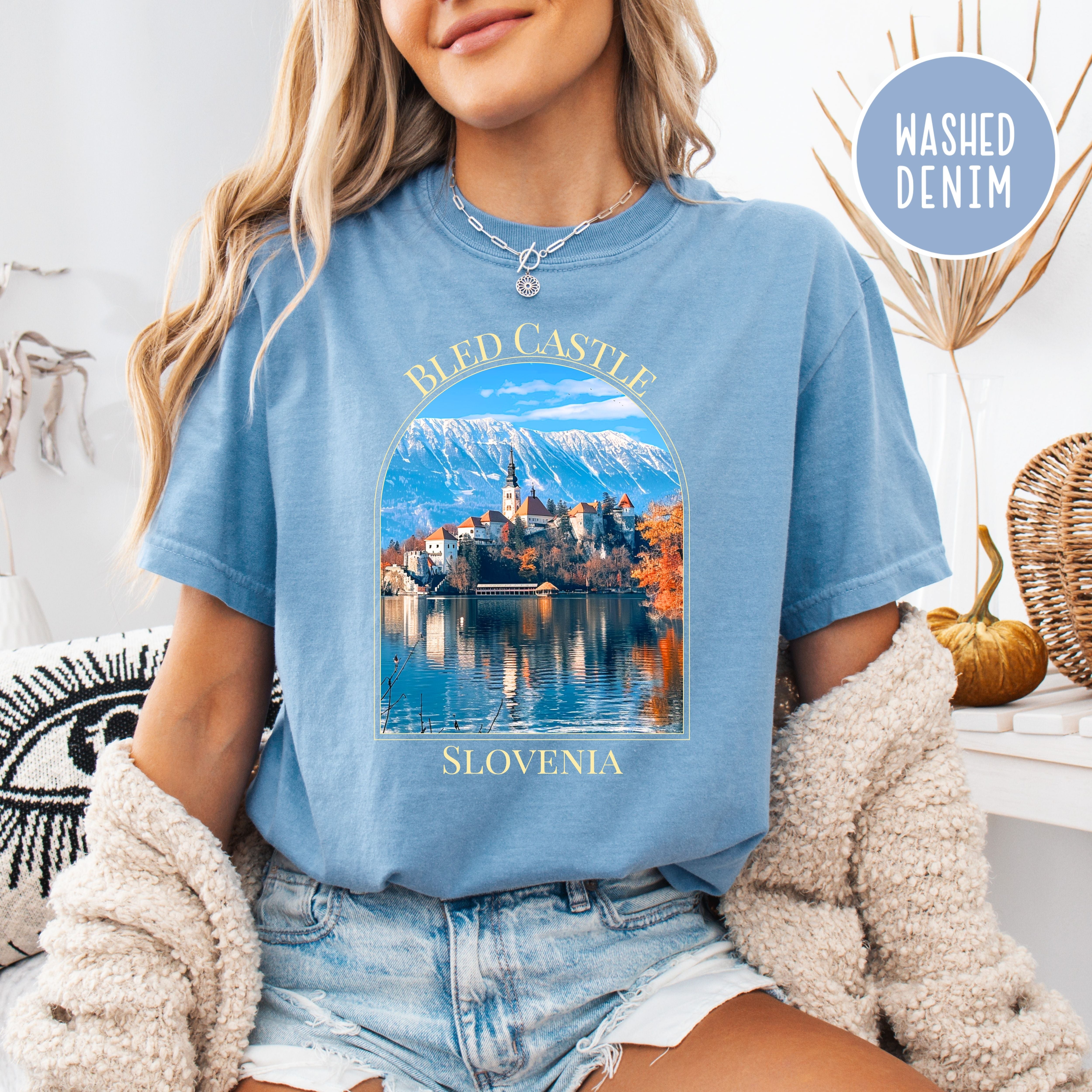 Bled Castle Slovenia Comfort Colors® Tee