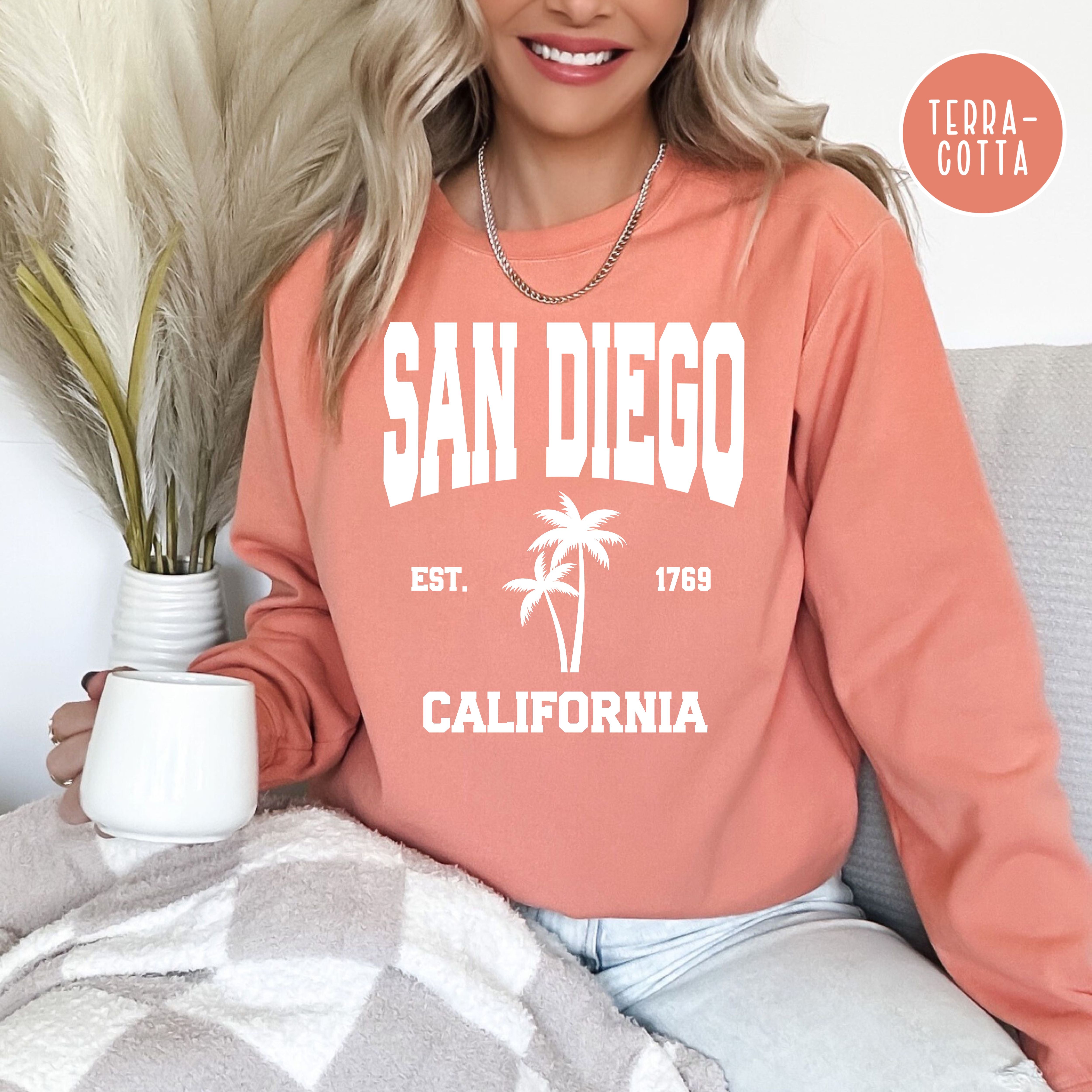 San Diego California Comfort Colors® Sweatshirt