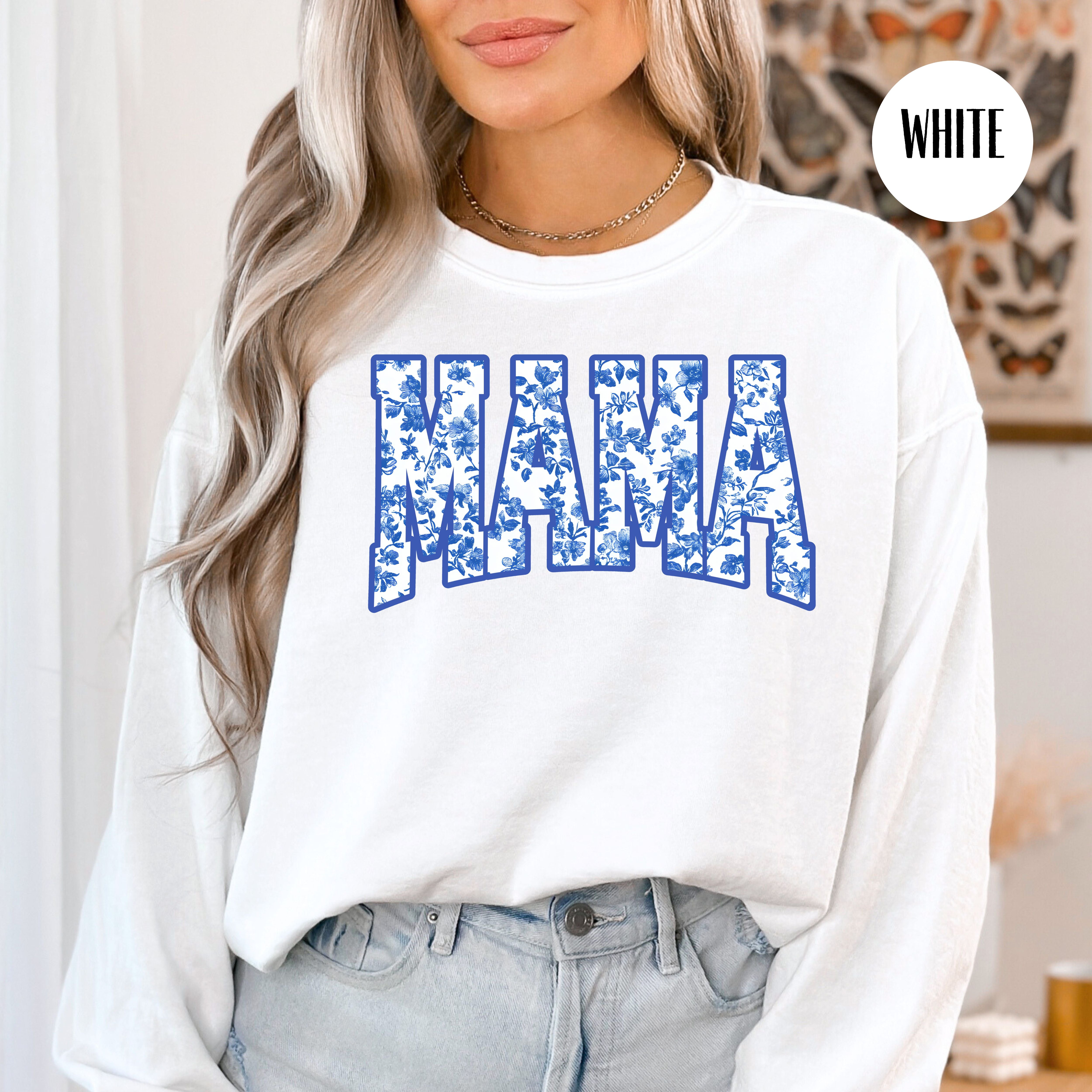 Mama French Toile Comfort Colors® Sweatshirt