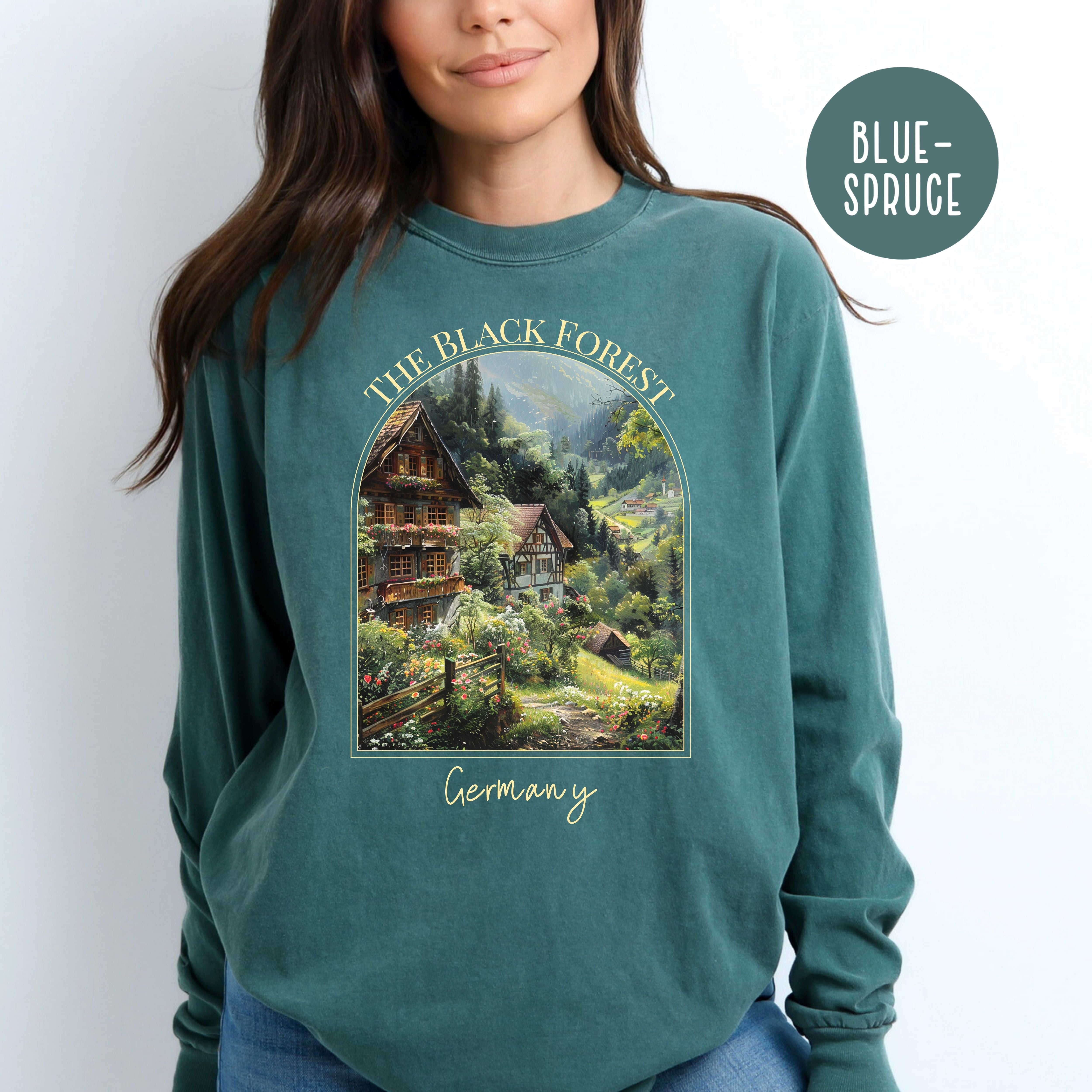 Black Forest Germany Comfort Colors® Long Sleeve Tee
