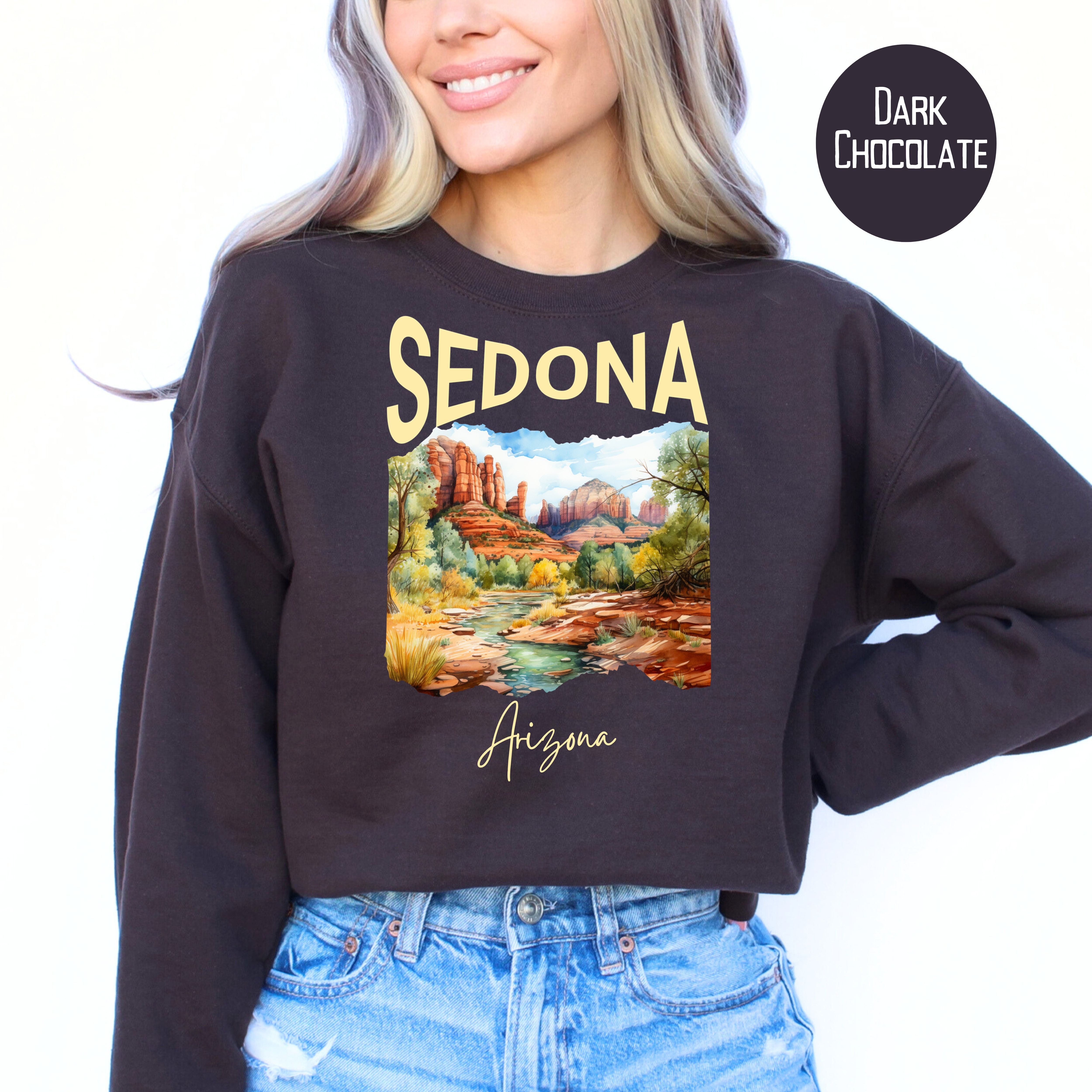 Sedona Arizonia Slide Rock Park Sweatshirt