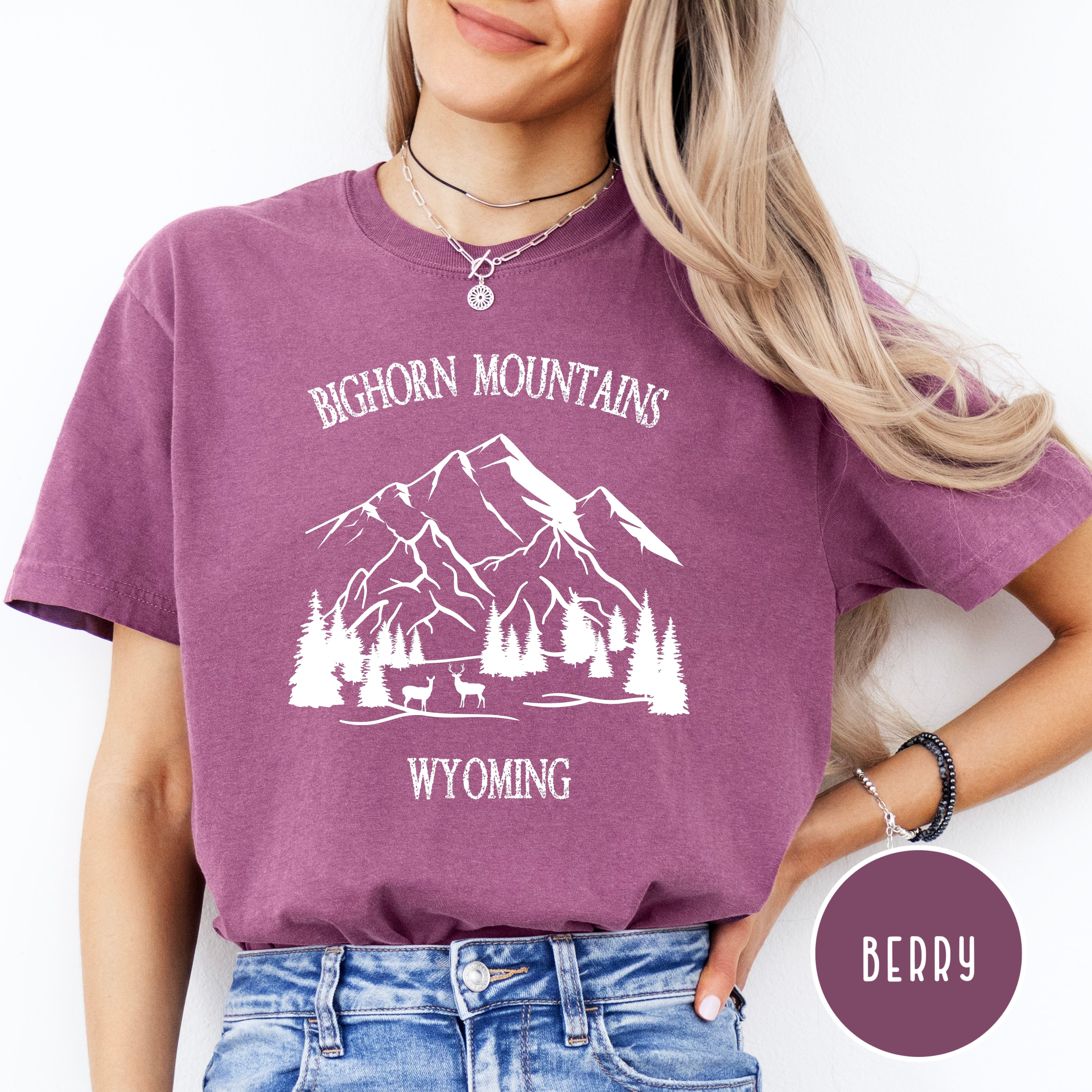 Bighorn Mountains Wyoming Comfort Colors® Tee