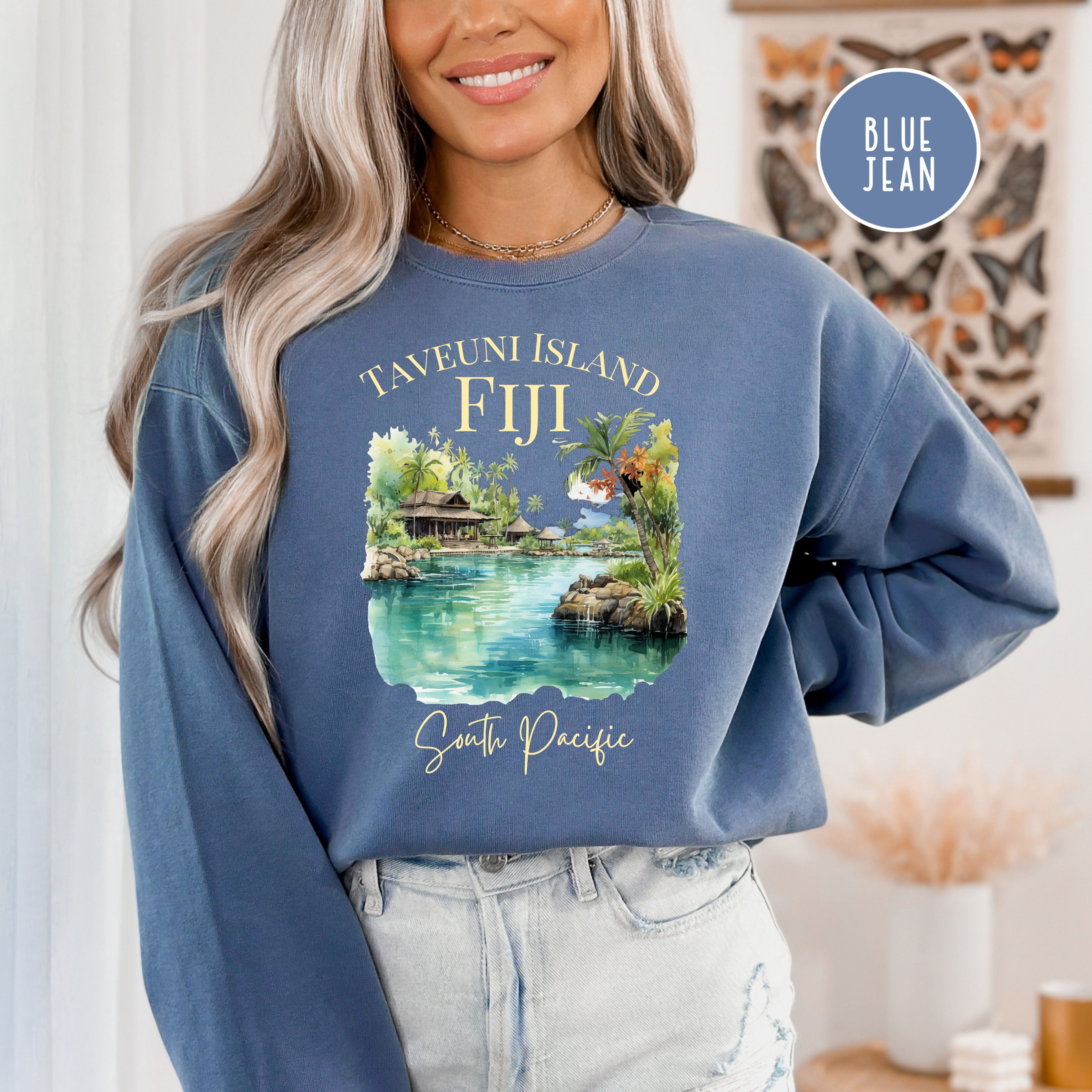 Taveuni Island Fiji Comfort Colors® Sweatshirt