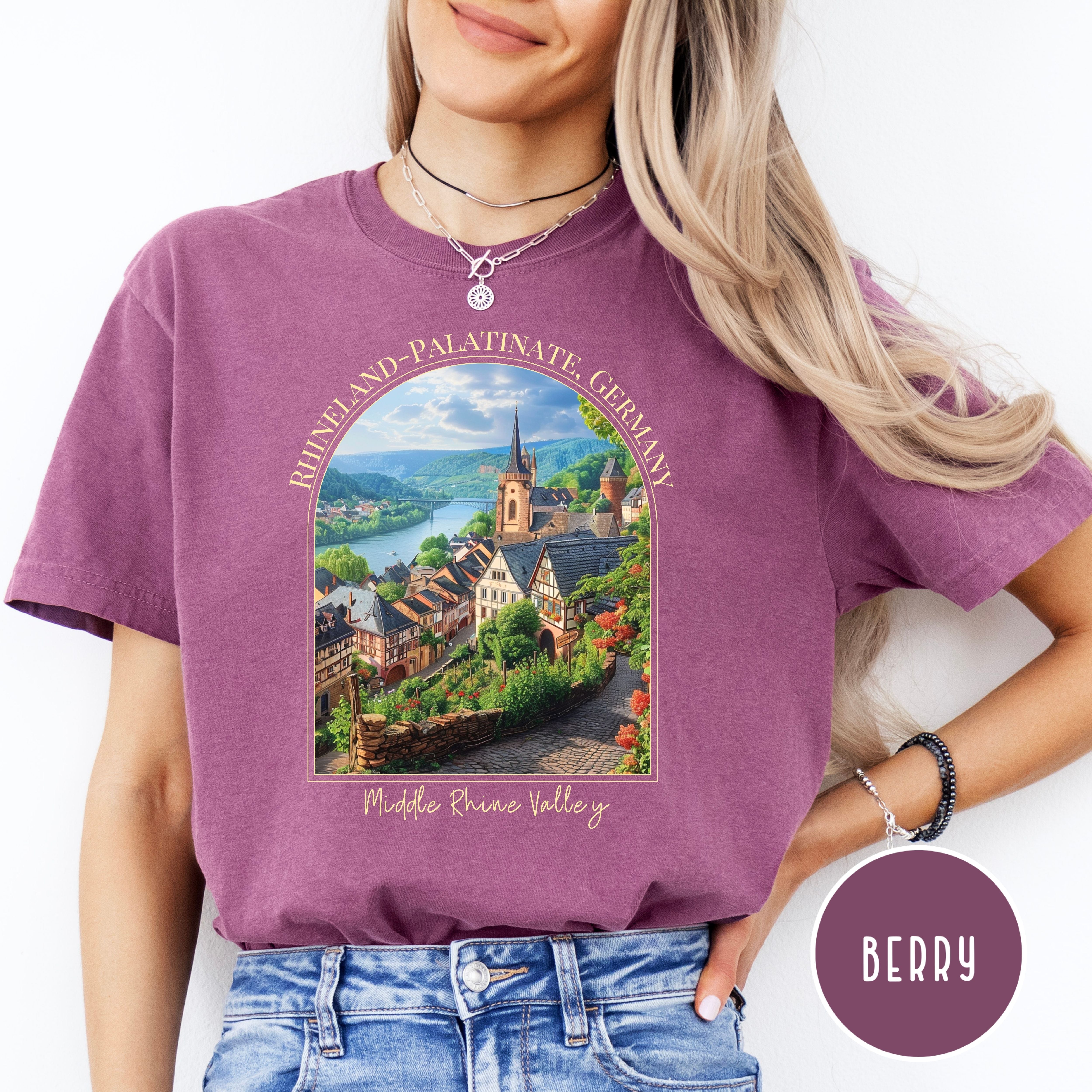 Rhine Valley Germany Comfort Colors® Tee
