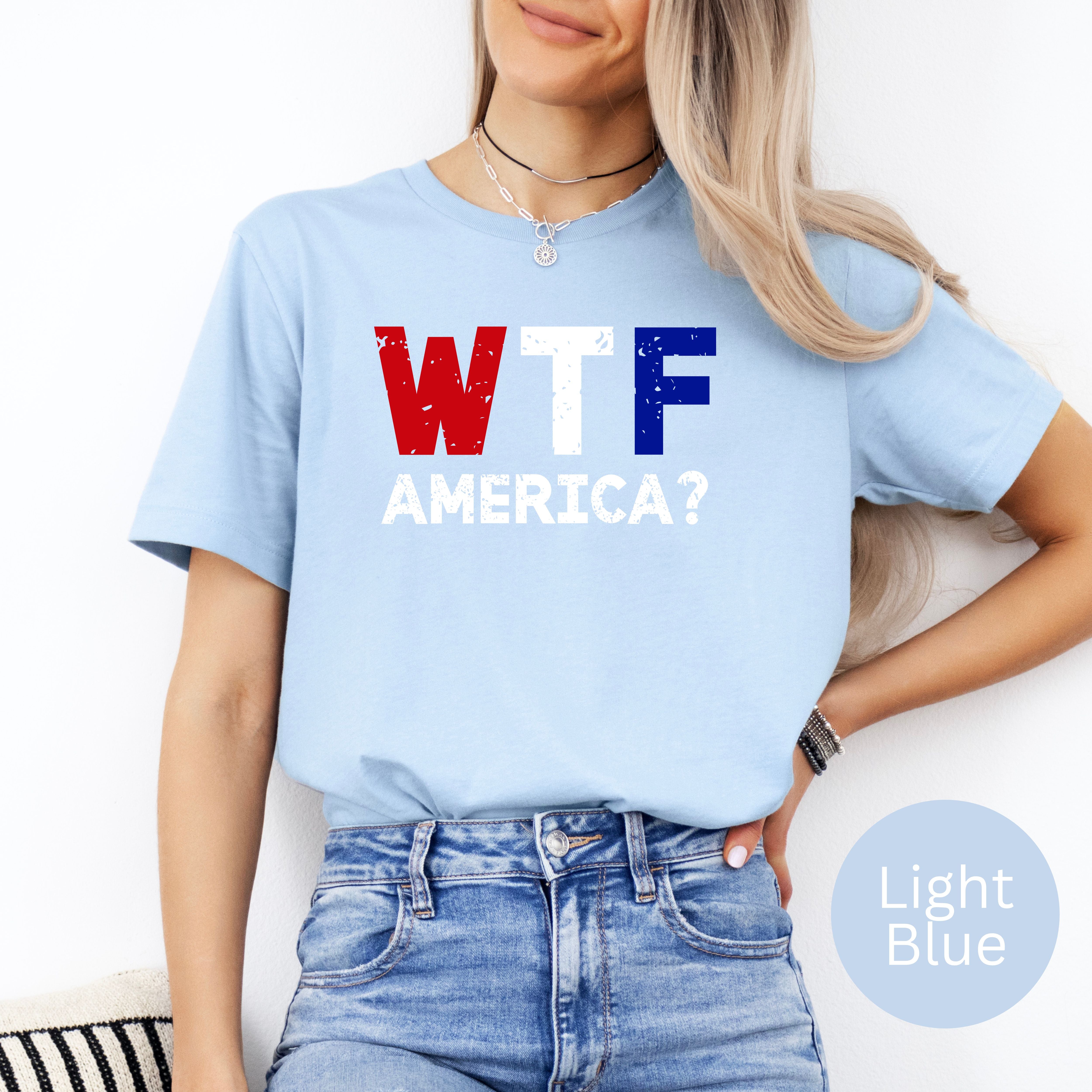 WTF America Unisex Soft-Style Tee