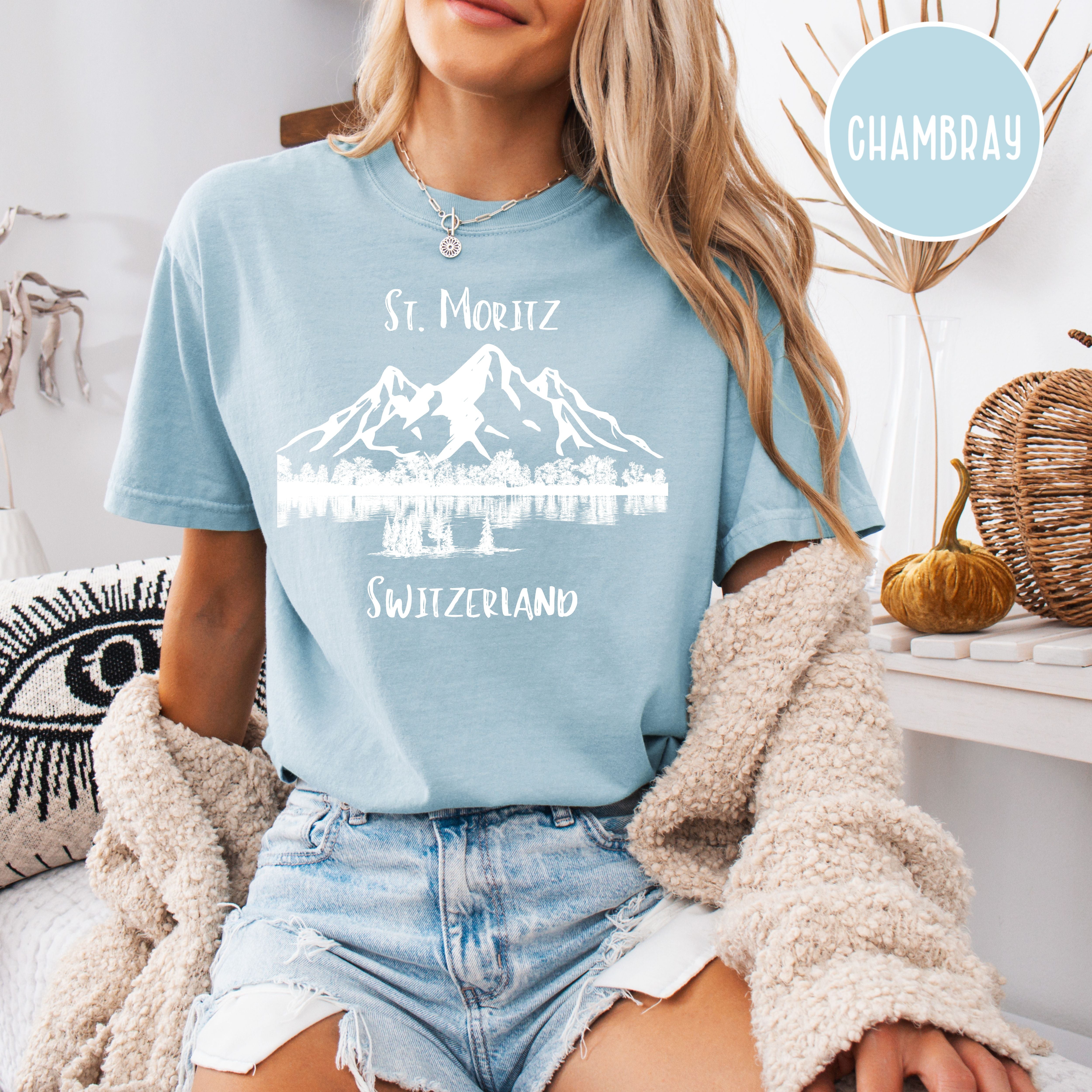 St Moritz Switzerland Comfort Colors® Tee