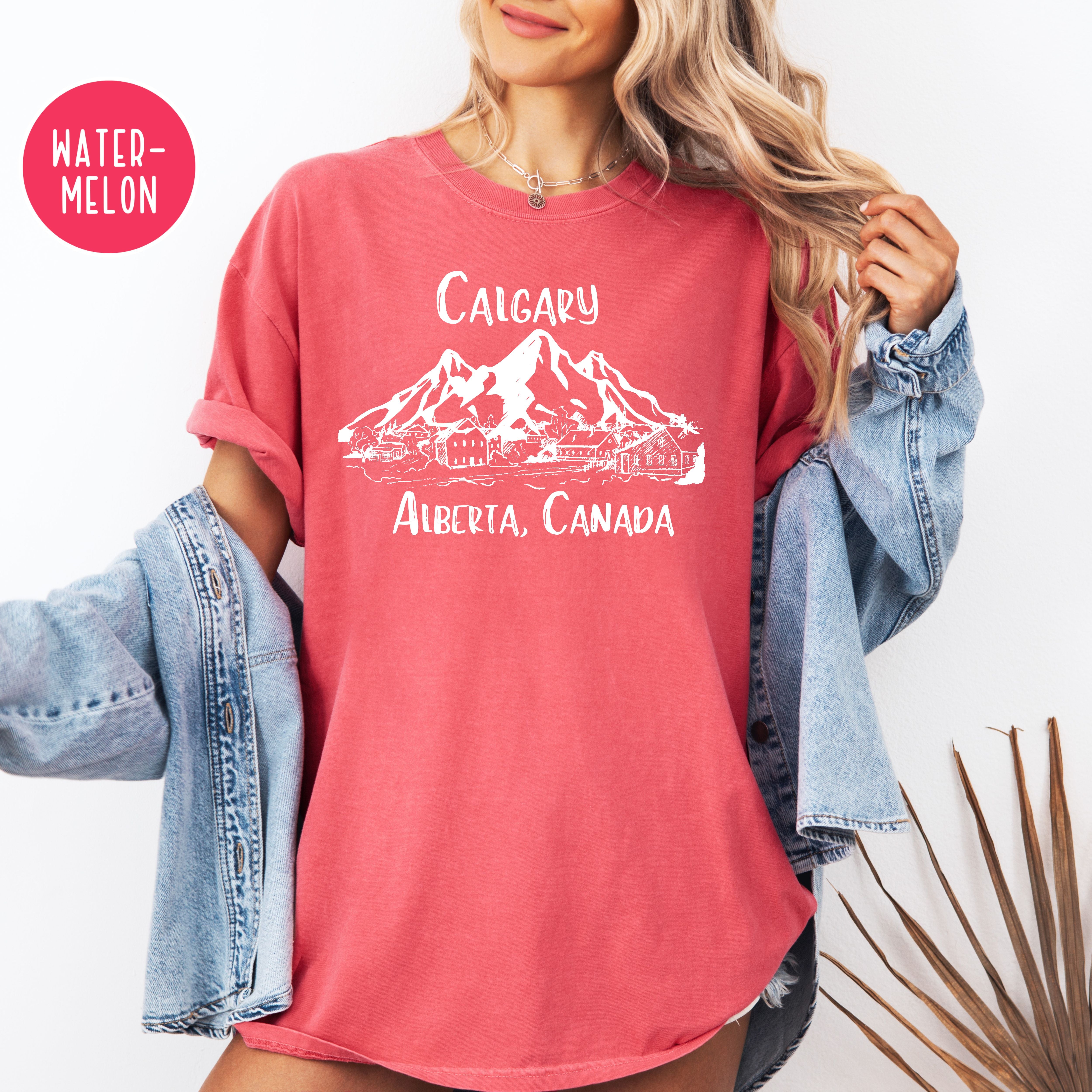 Calgary Alberta Canada Comfort Colors Tee Shirt