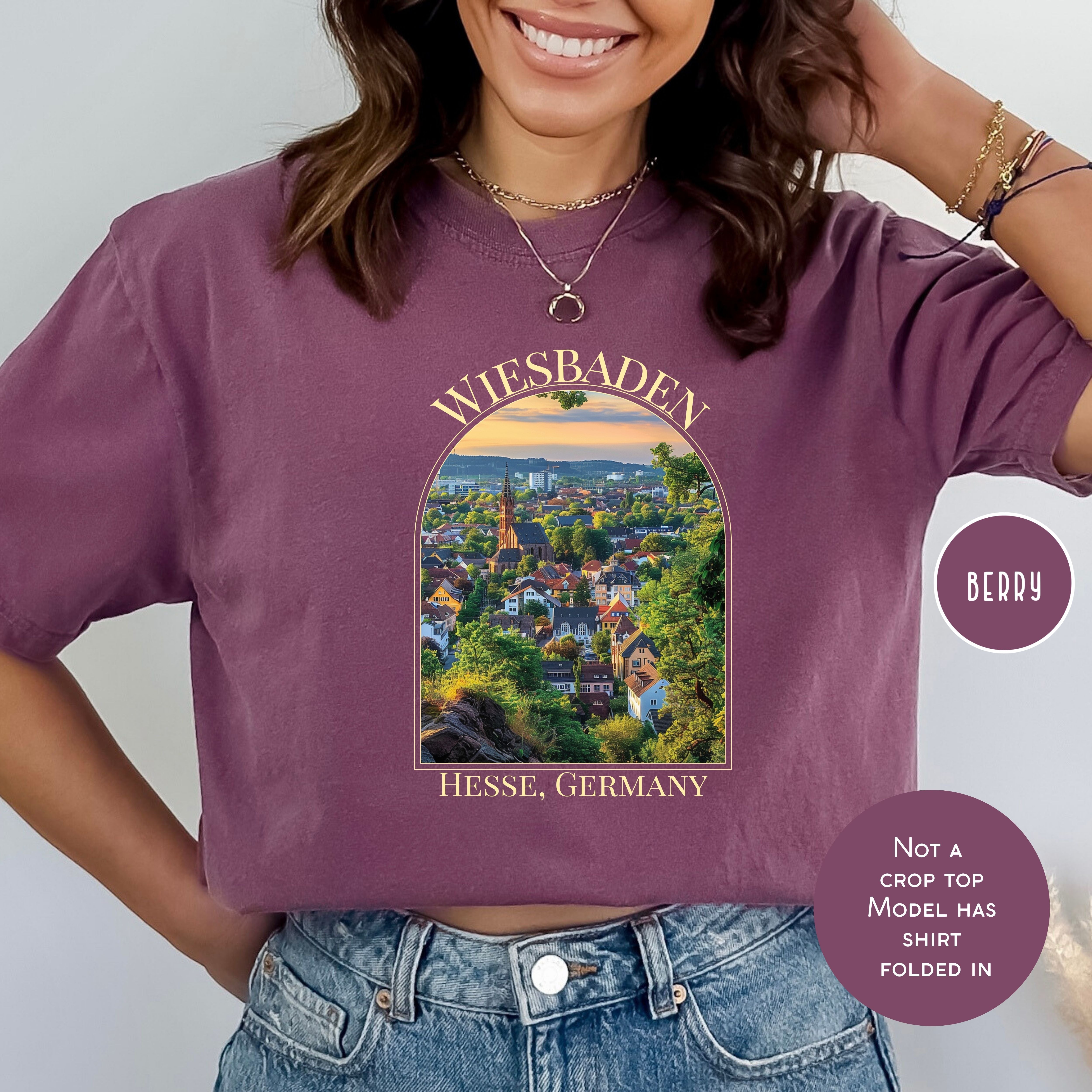 Wiesbaden Hesse Germany at Sunset Comfort Colors® Tee