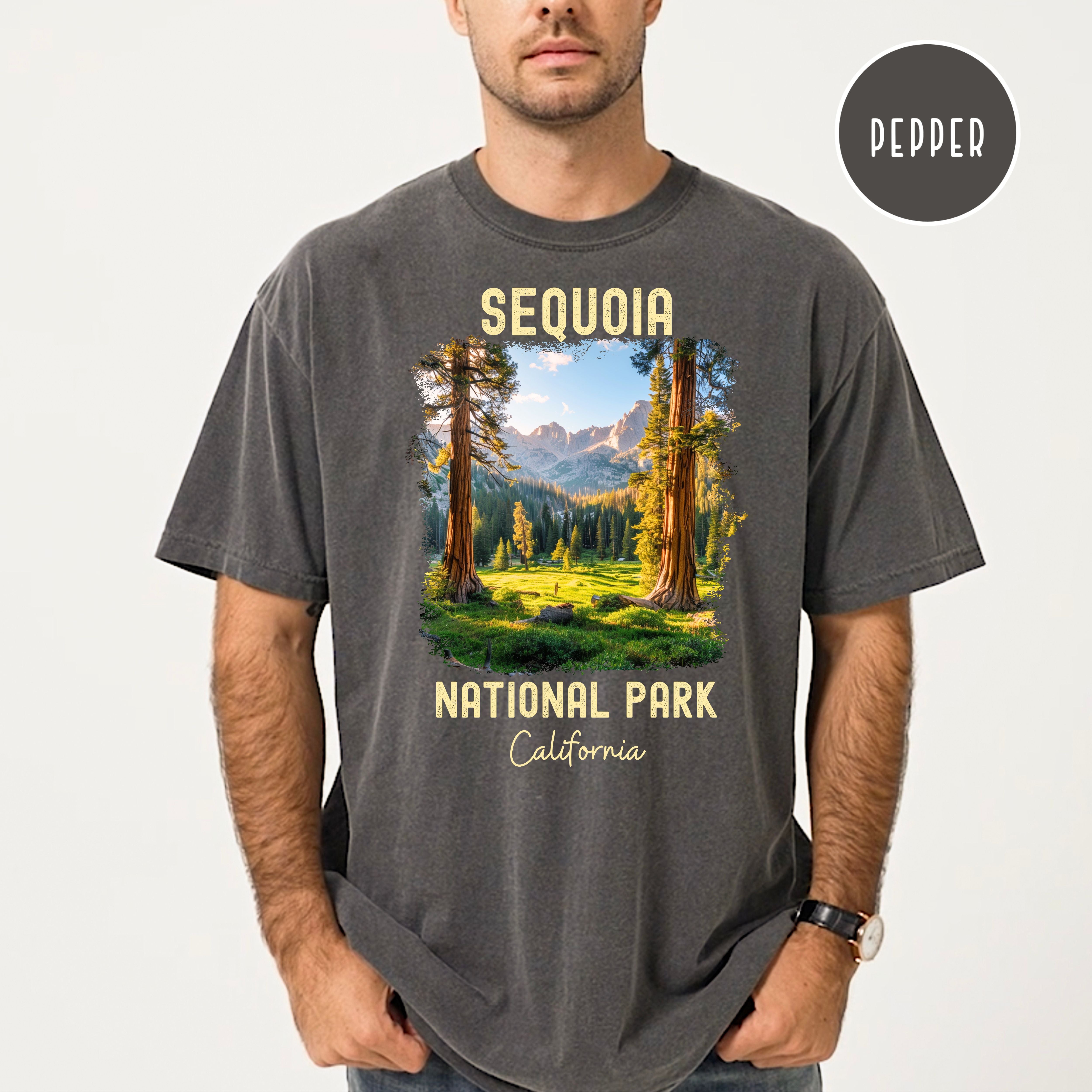Sequoia National Park California Unisex Comfort Colors T-Shirt