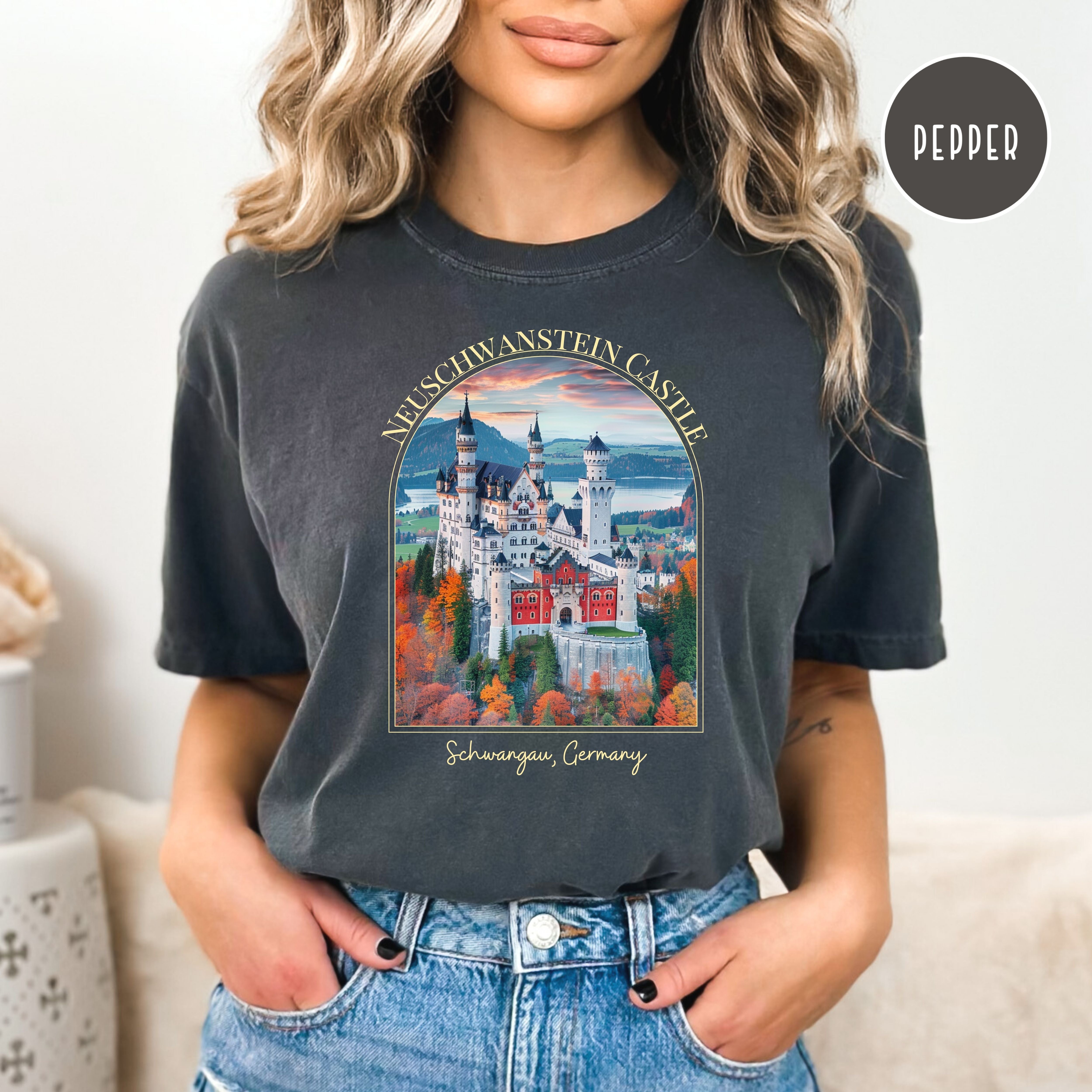 Neuschwanstein Castle Comfort Colors® Tee