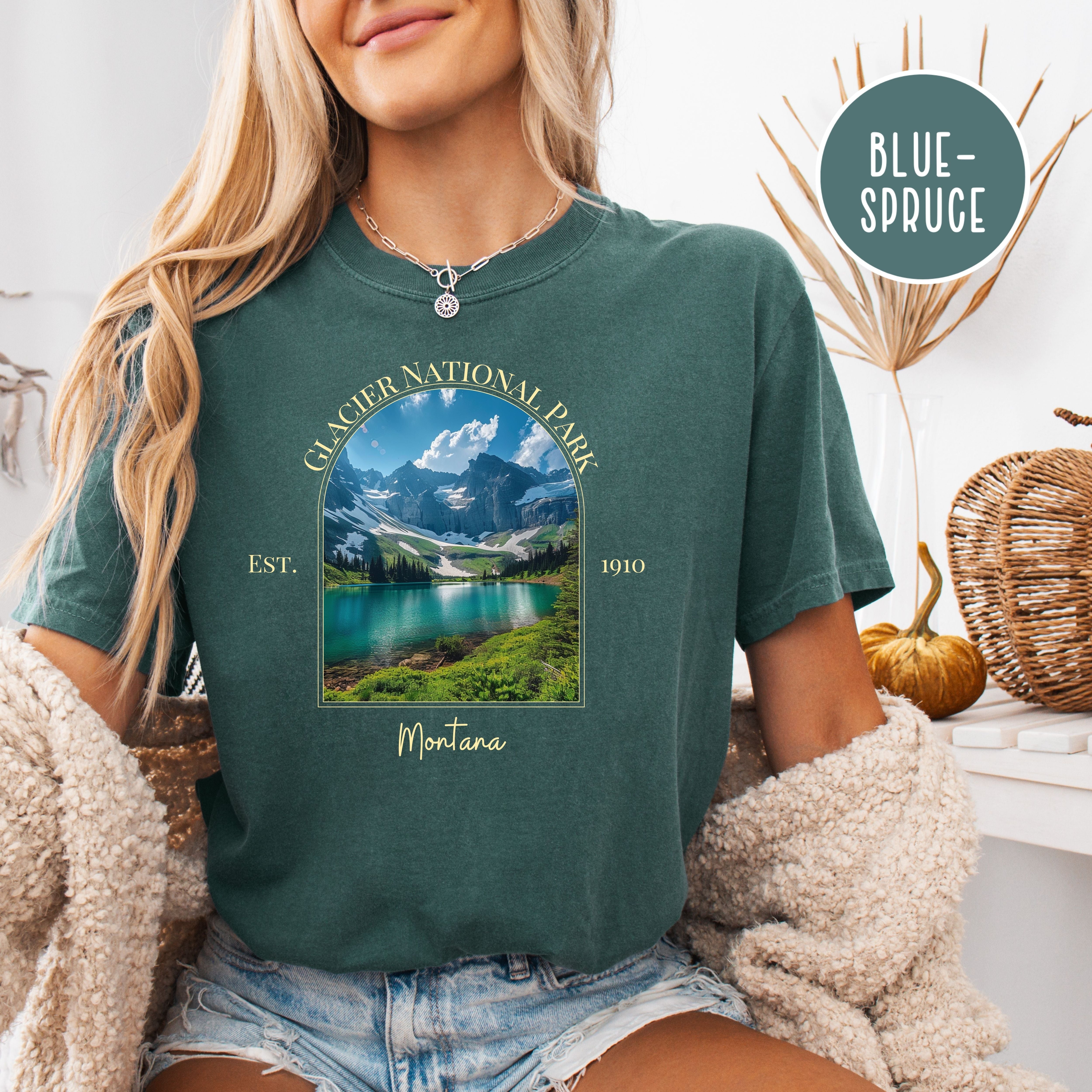 Glacier National Park Comfort Colors® Tee