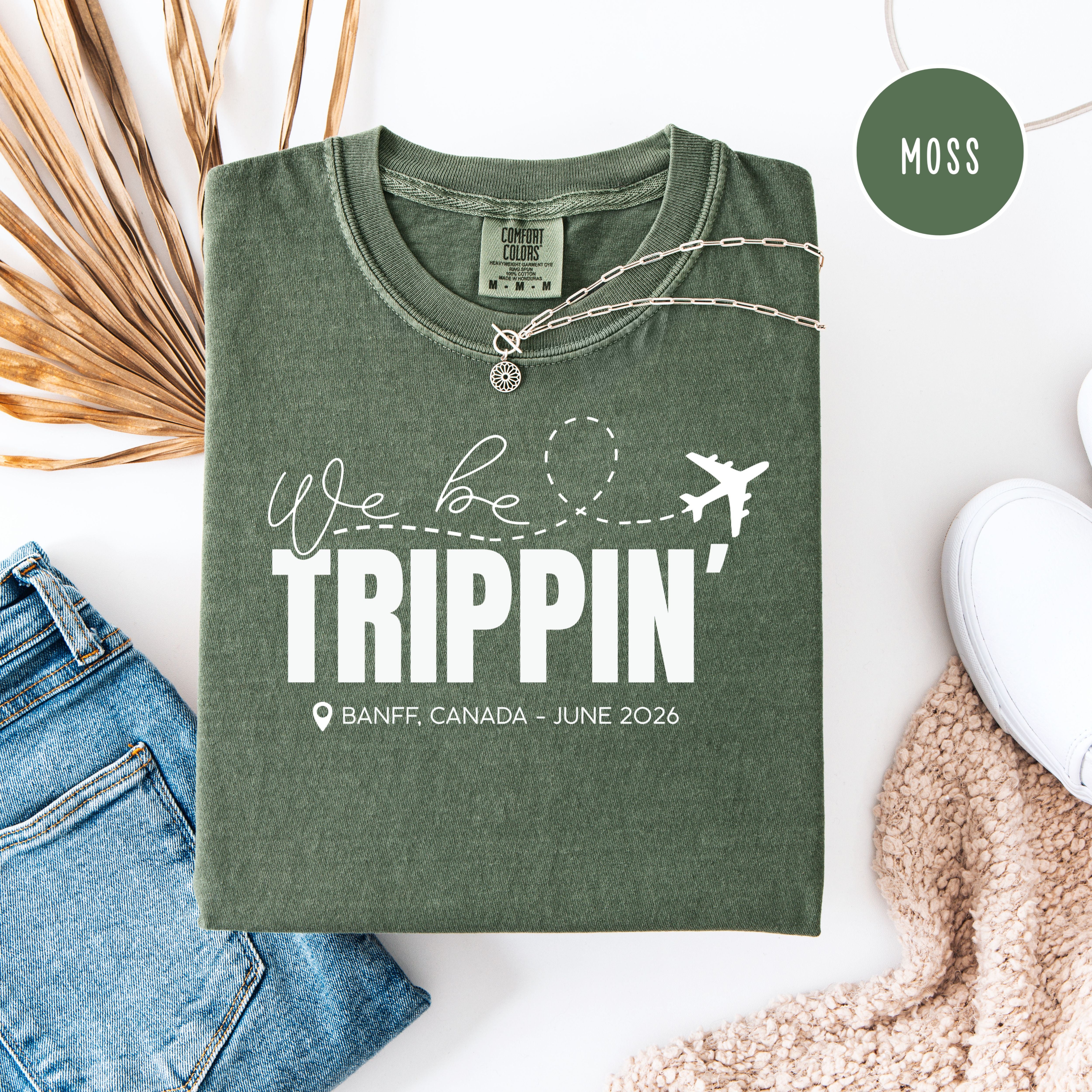 Banff Canada Vacation Gift Shirt, Banff Unisex Comfort Colors Tee