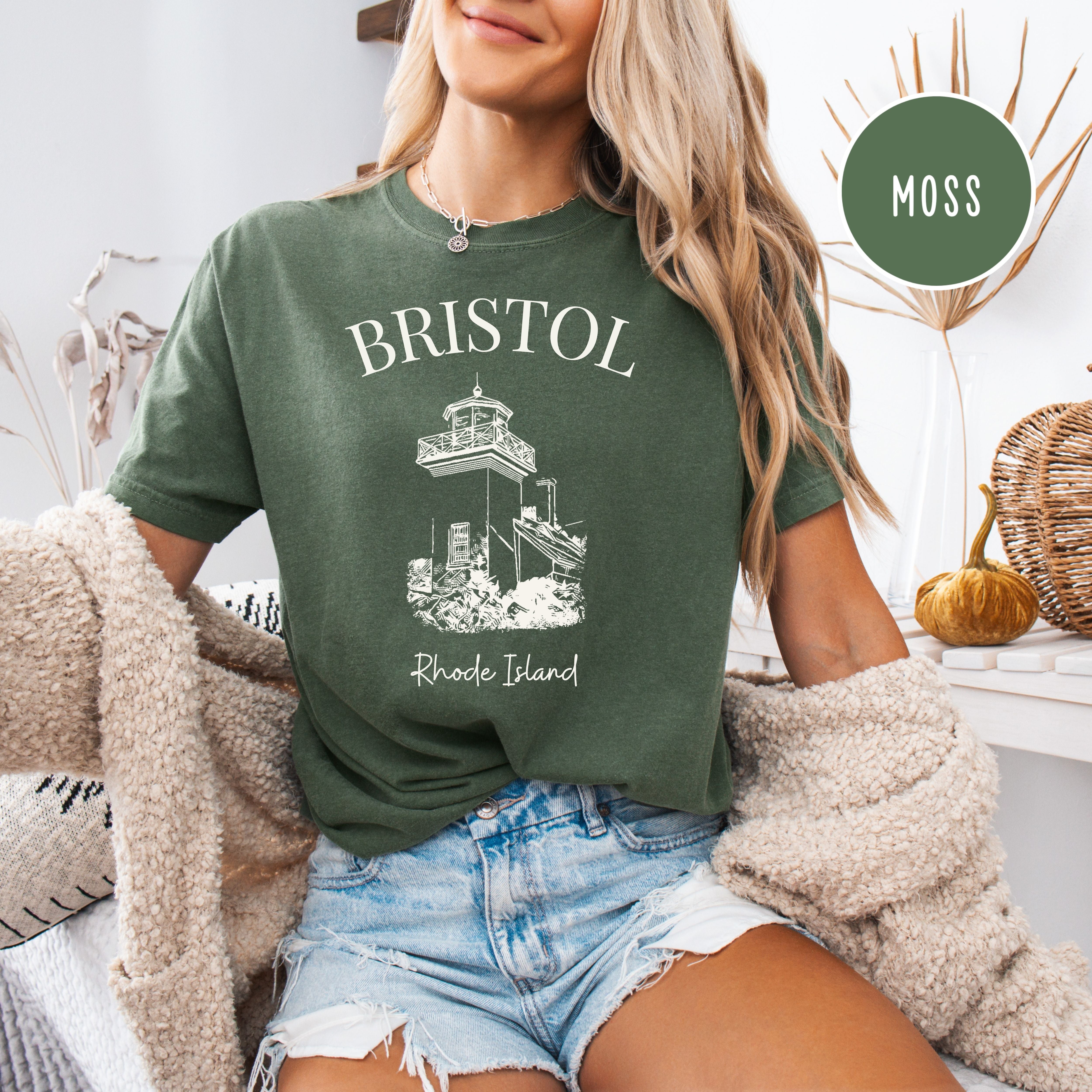 Bristol Rhode Island Comfort Colors Tee