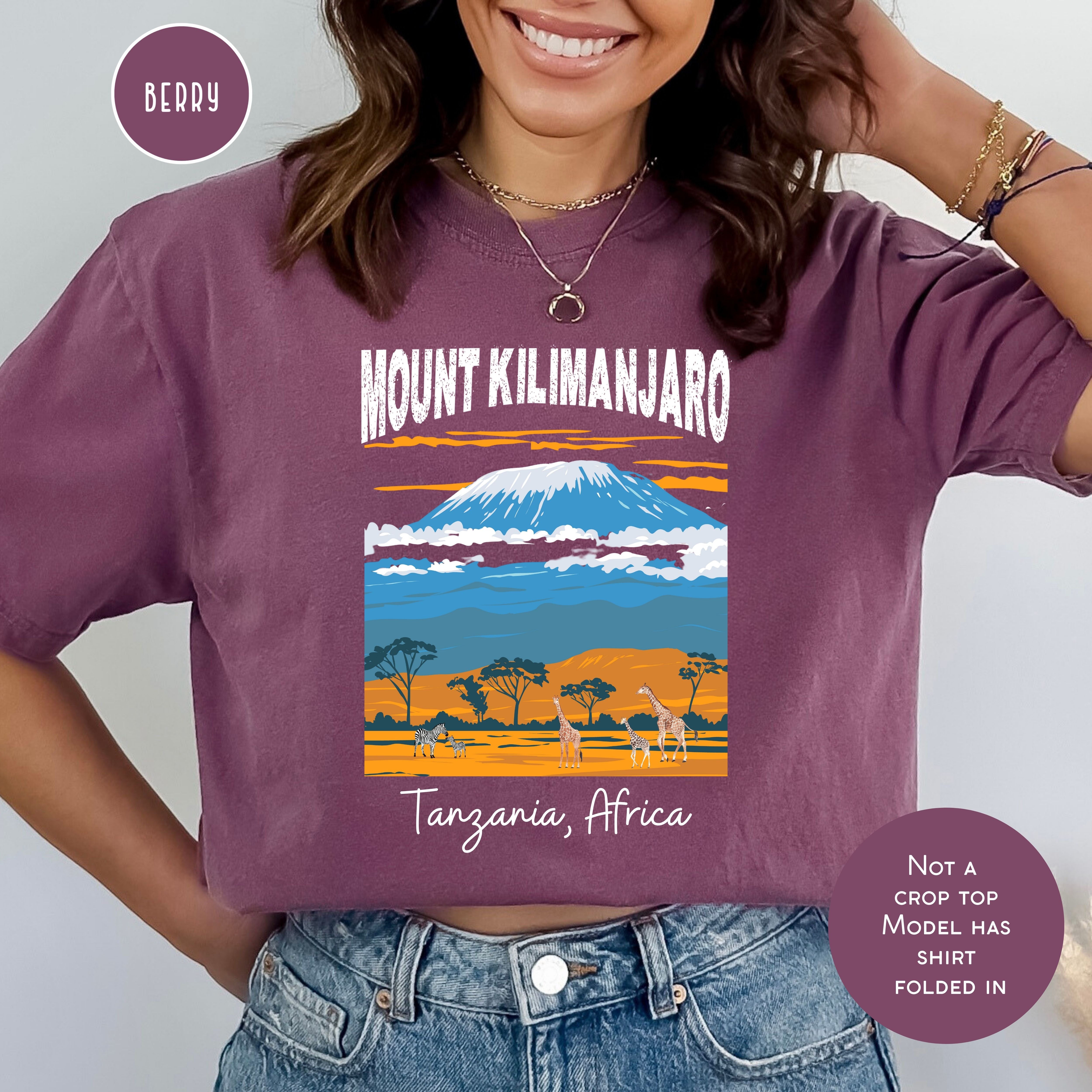 Mount Kilimanjaro Africa Comfort Colors® Tee