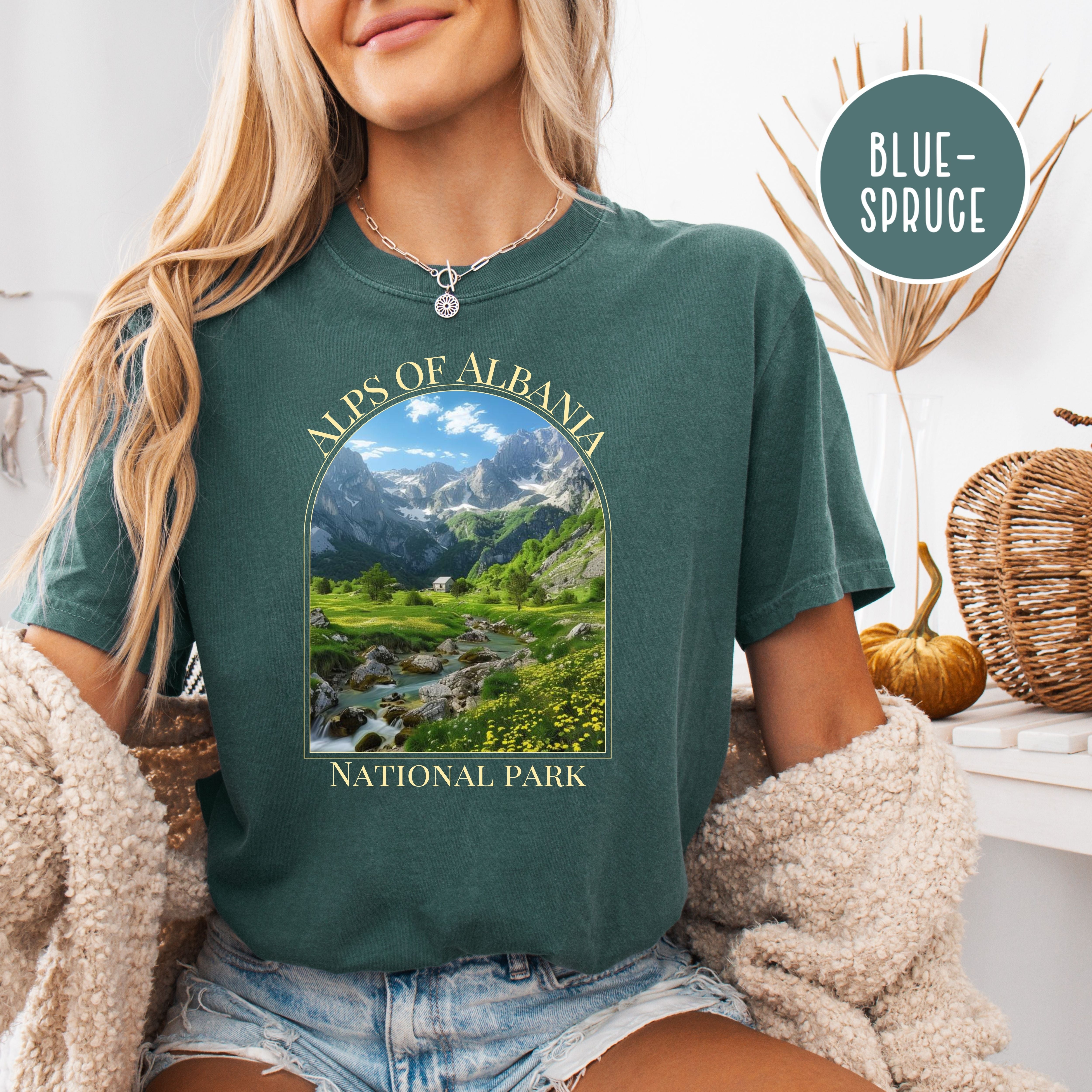 Alps of Albania National Park Comfort Colors® Tee