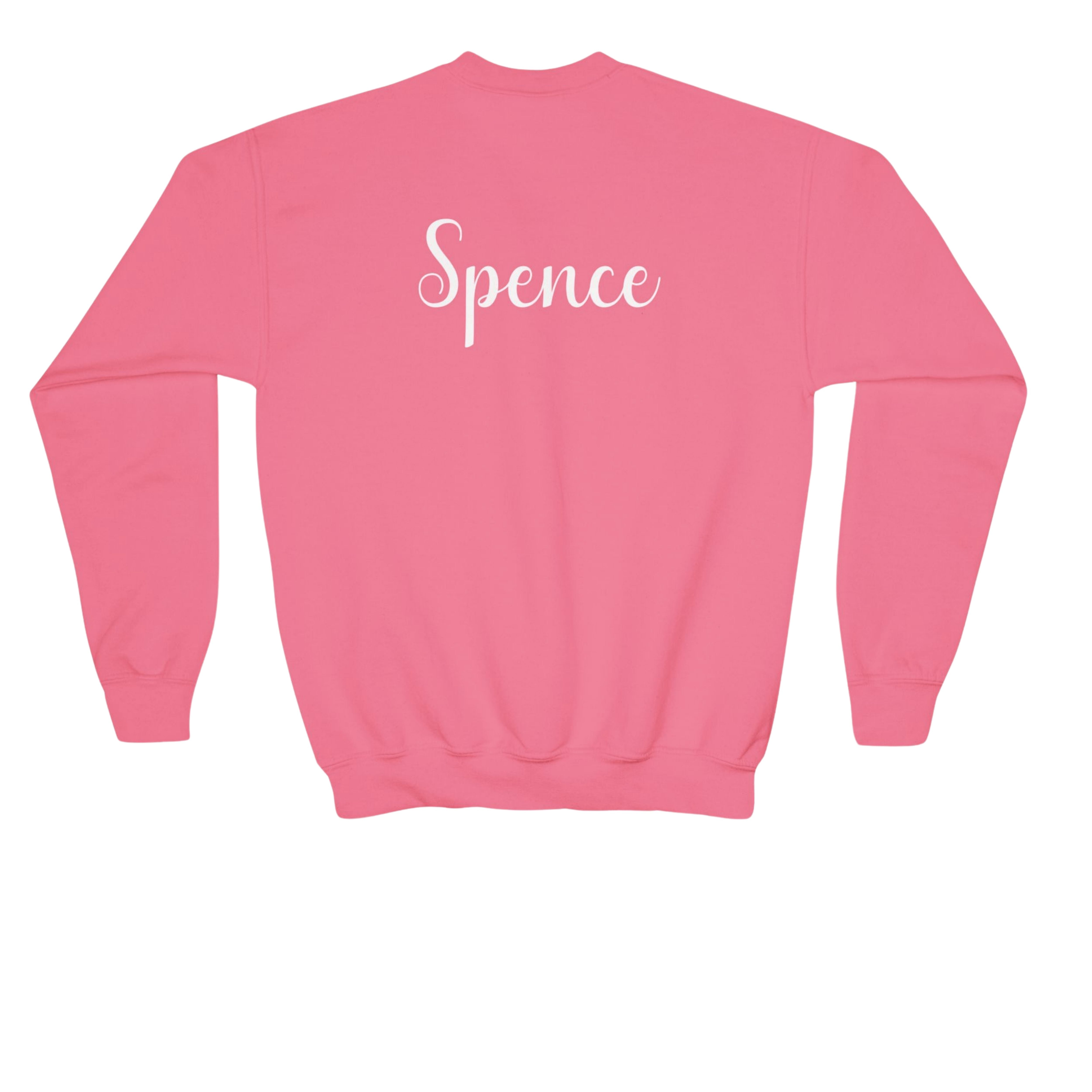 She Will She Can Kids Crewneck Sweatshirt, Future is Female, She Will Accomplish, Girl Power Shirt