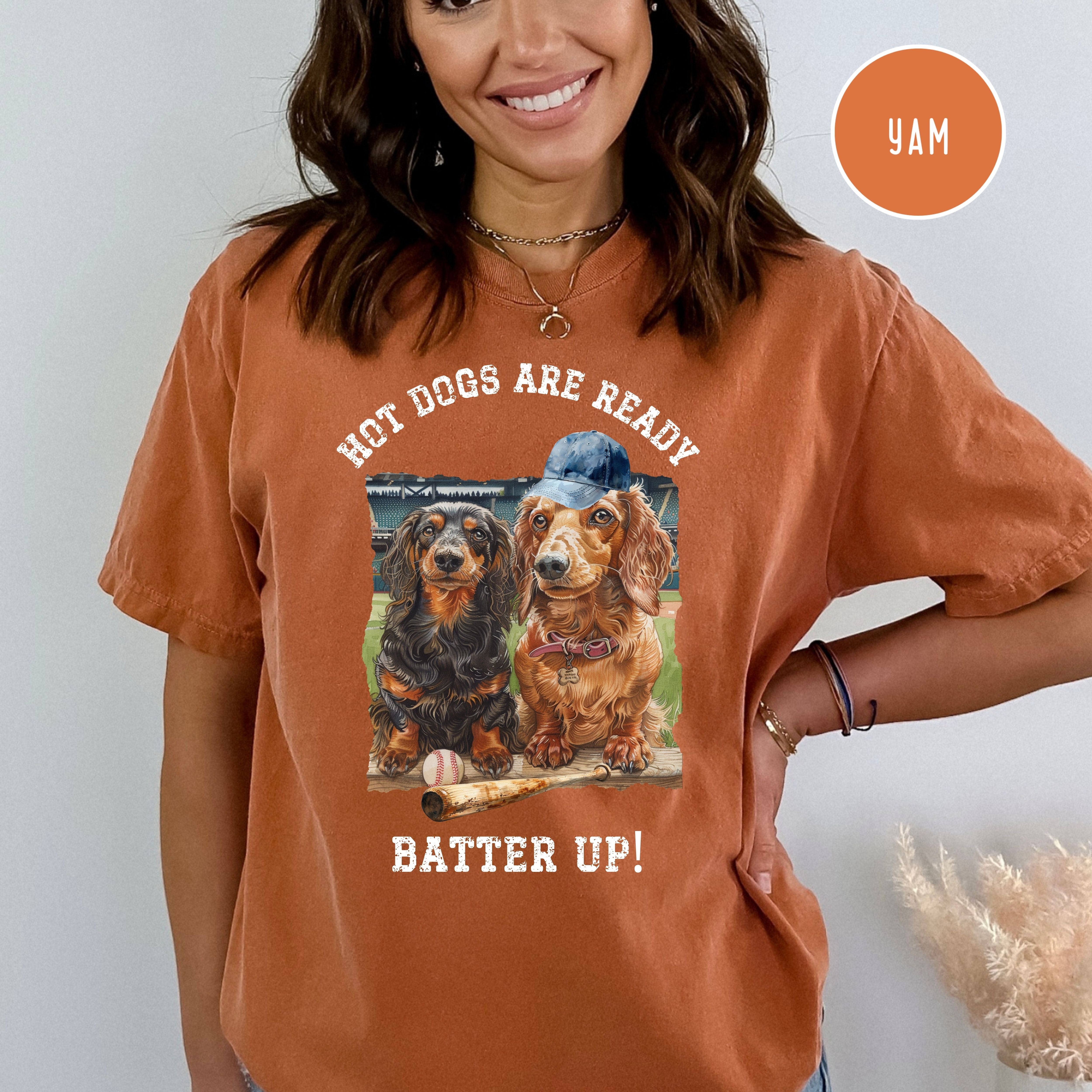 Funny Wiener Dogs Baseball Comfort Colors® Tee