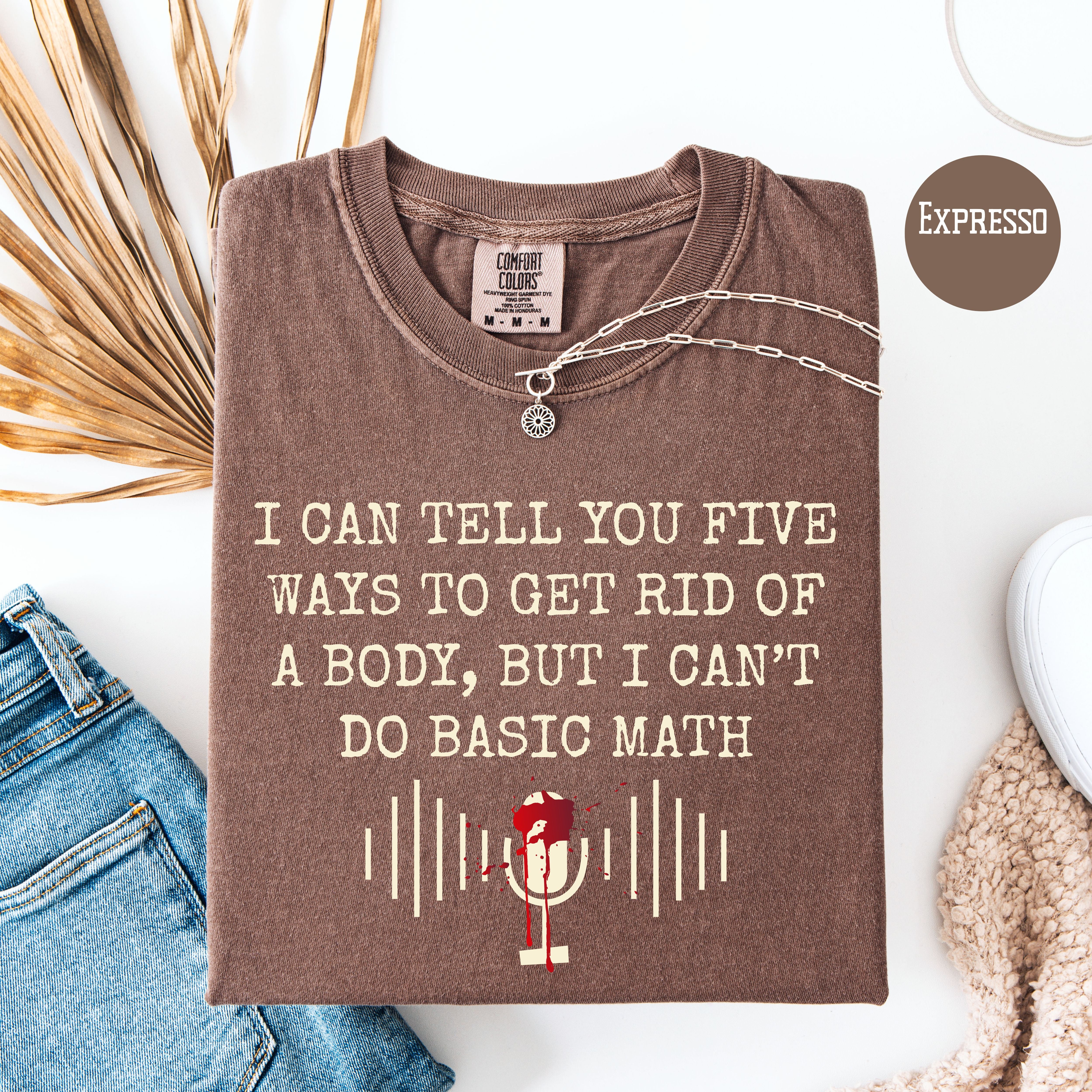 True Crime Podcast Lover Comfort Colors Tee