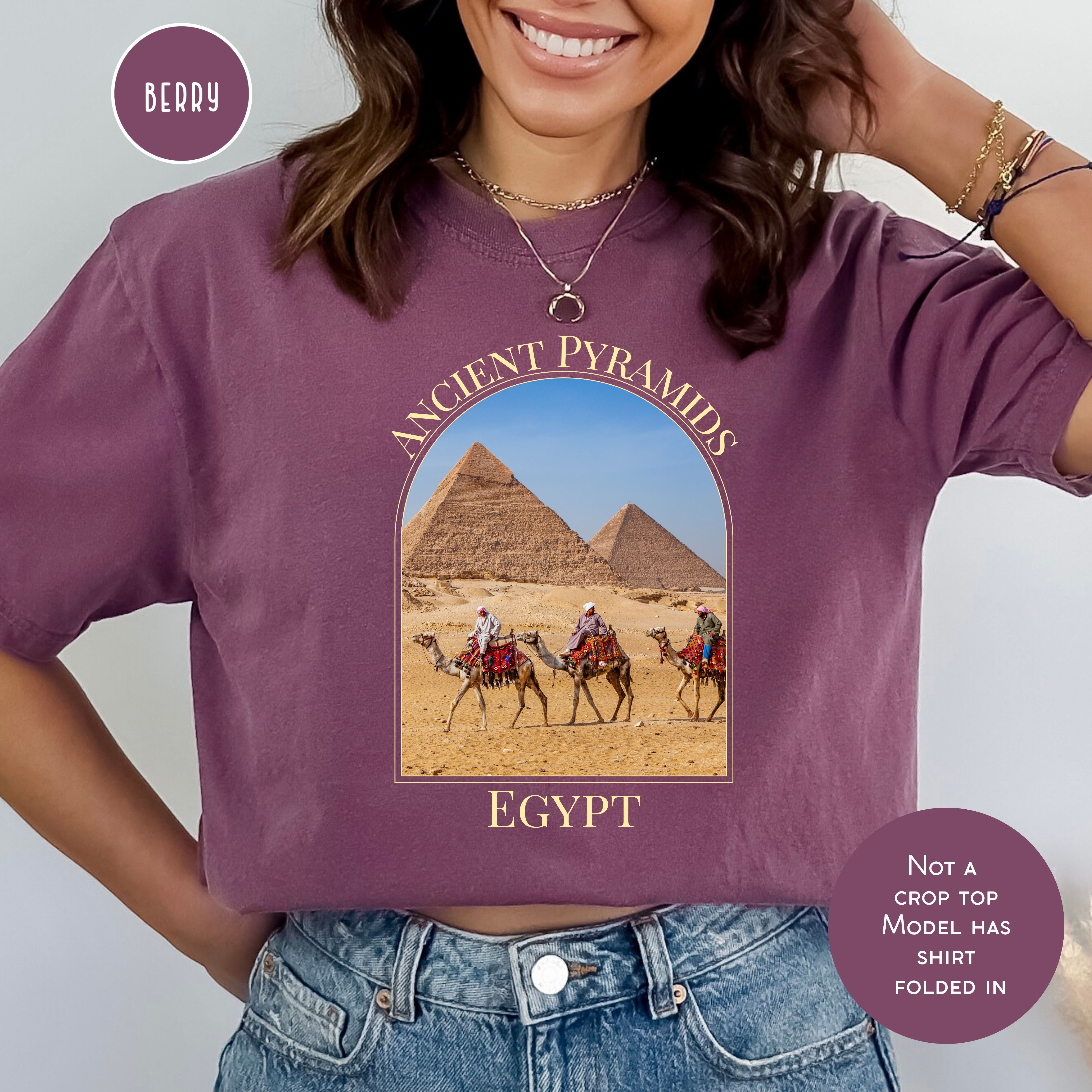 Egypt Pyramids Comfort Colors® Tee