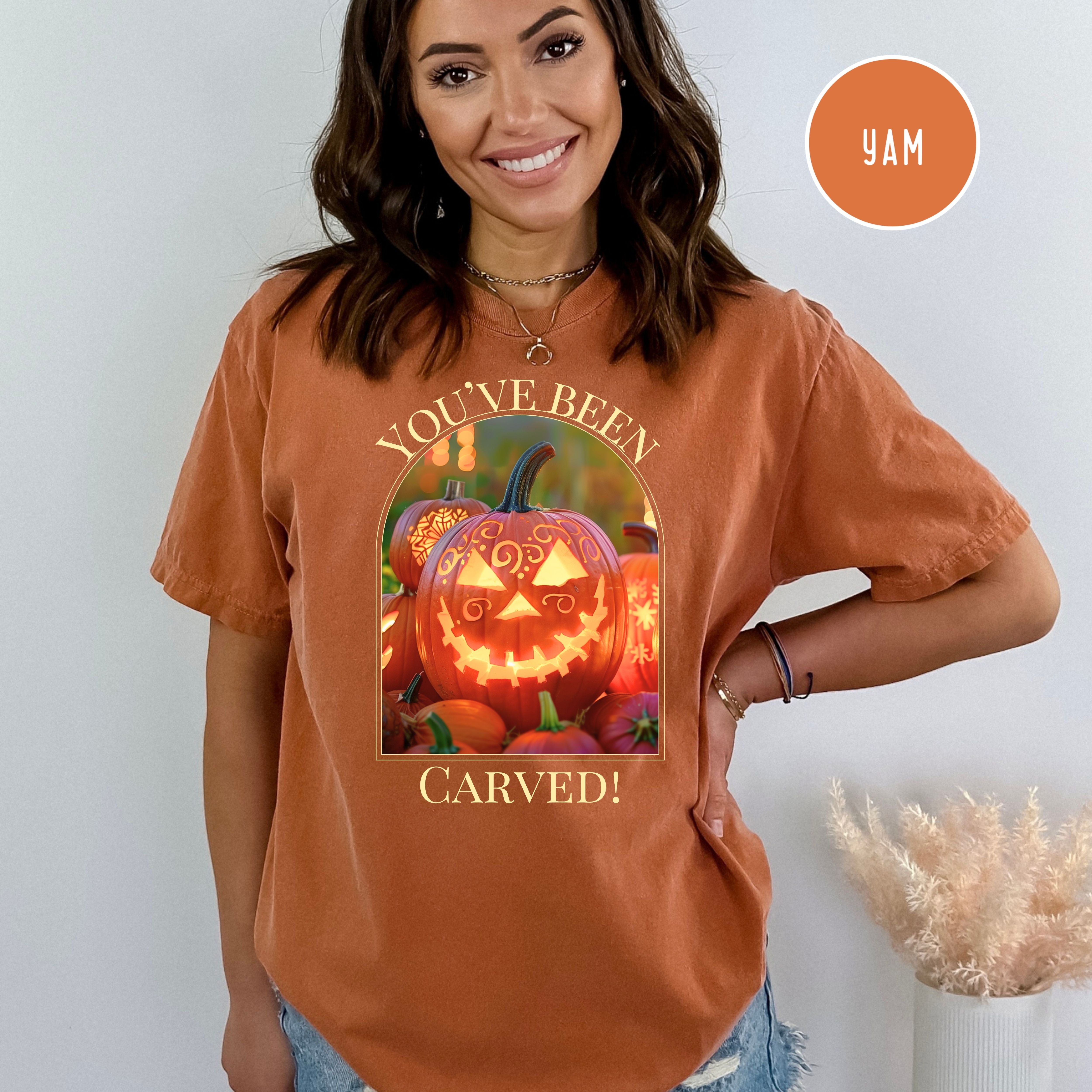 Funny Jack-O-Lantern Halloween Comfort Colors® Tee