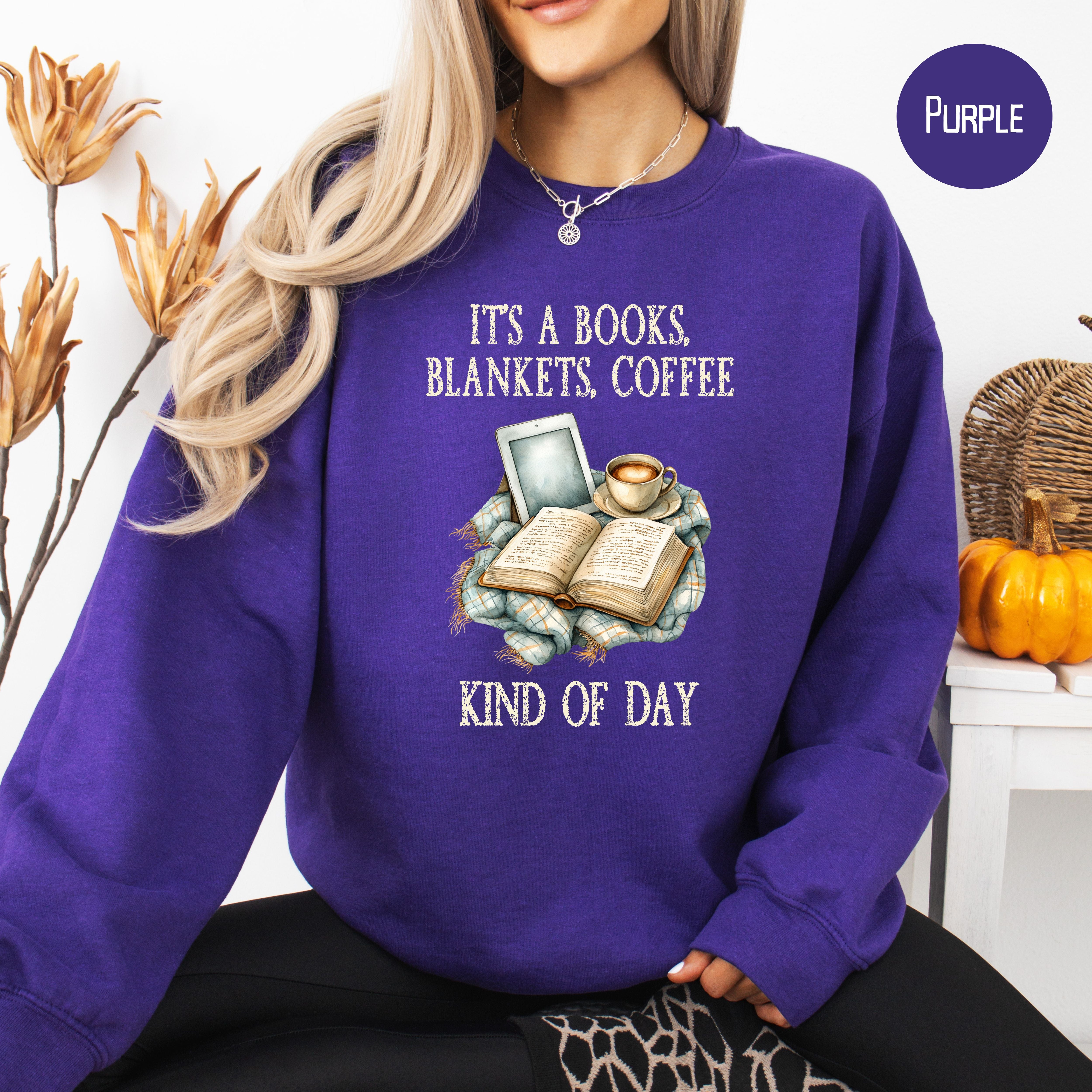 Cozy Weather Sweatshirt, Book Lover Gift