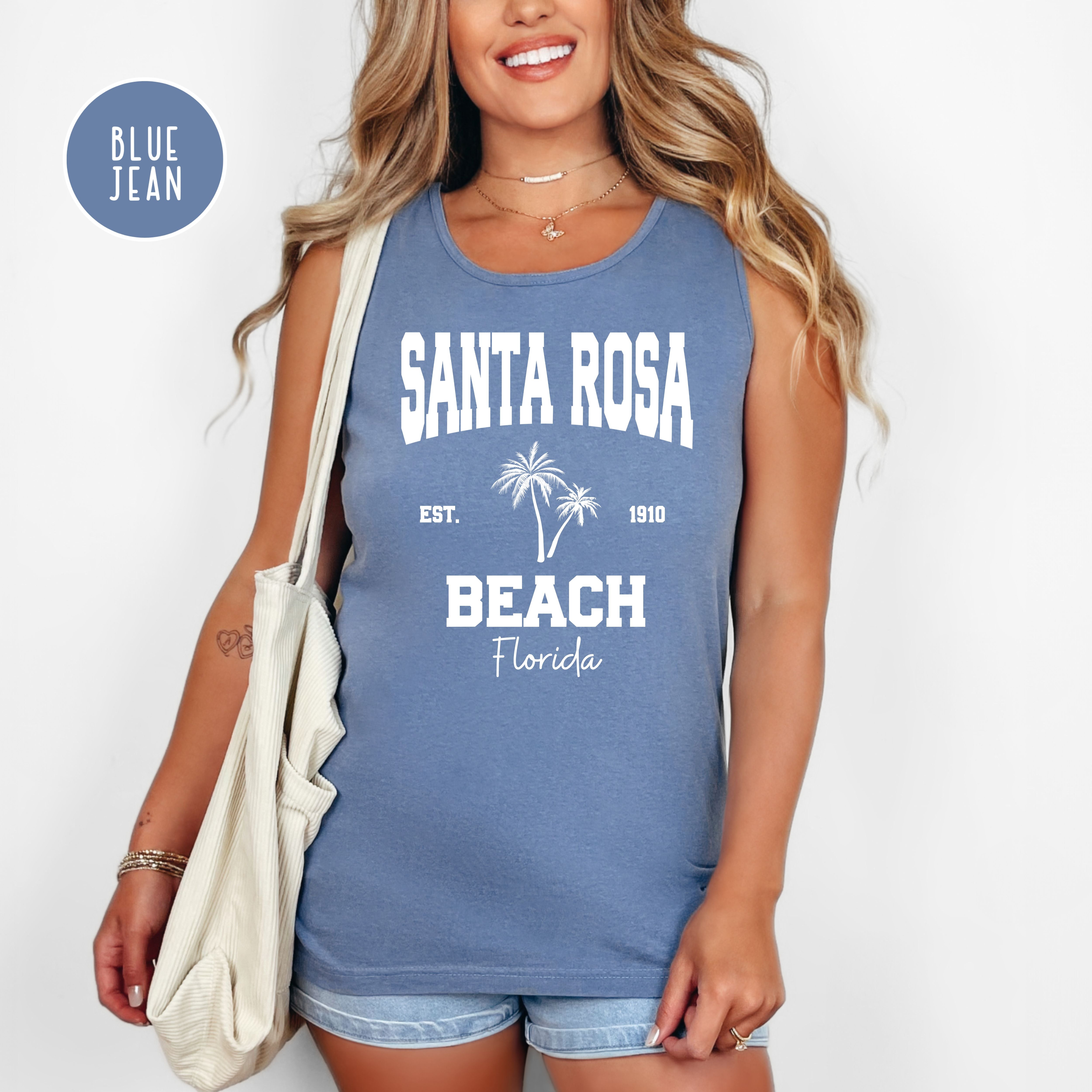 Santa Rosa Beach 30A Florida Comfort Colors Tank Top