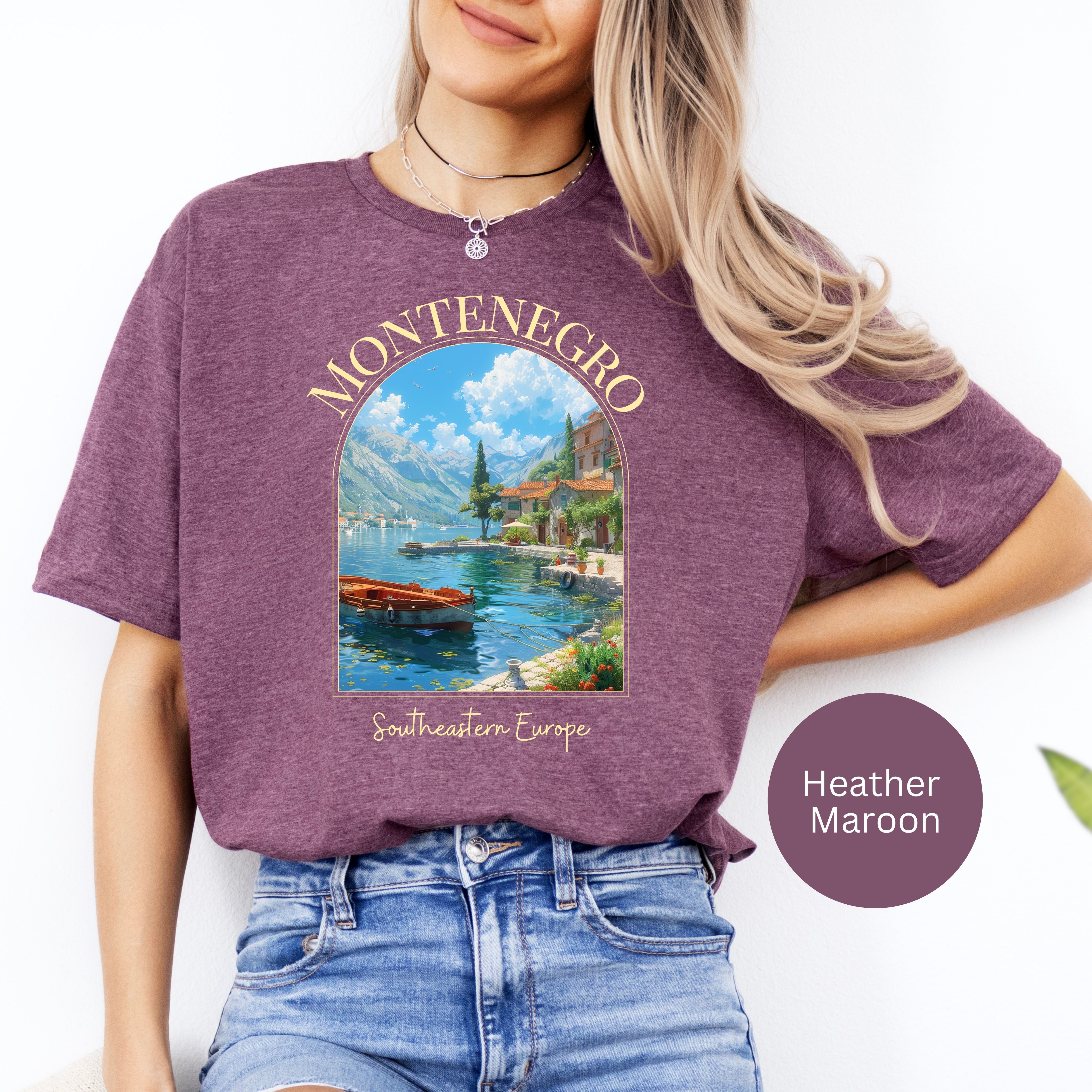 Montenegro Southeastern Europe Soft Style Tee