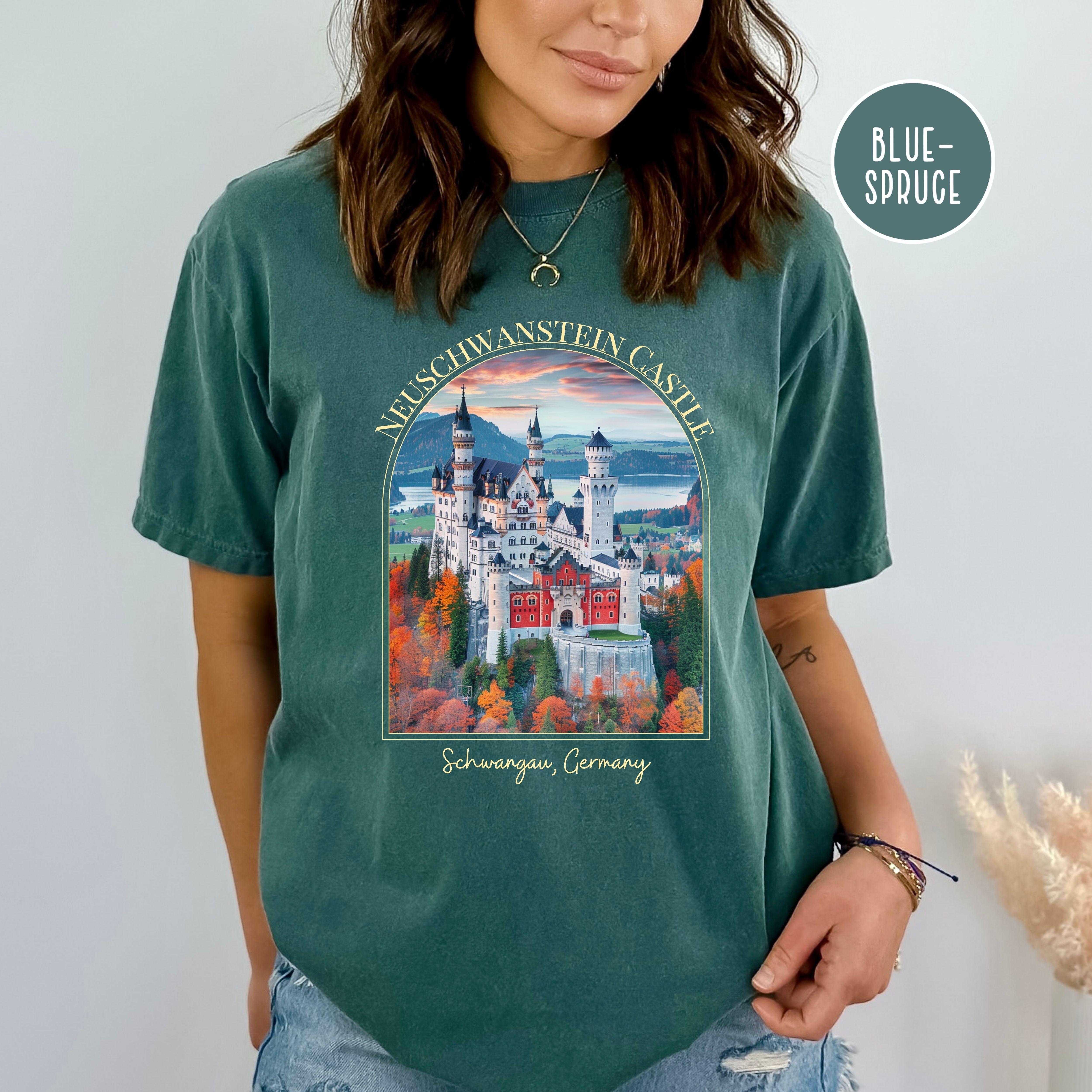 Neuschwanstein Castle Comfort Colors® Tee