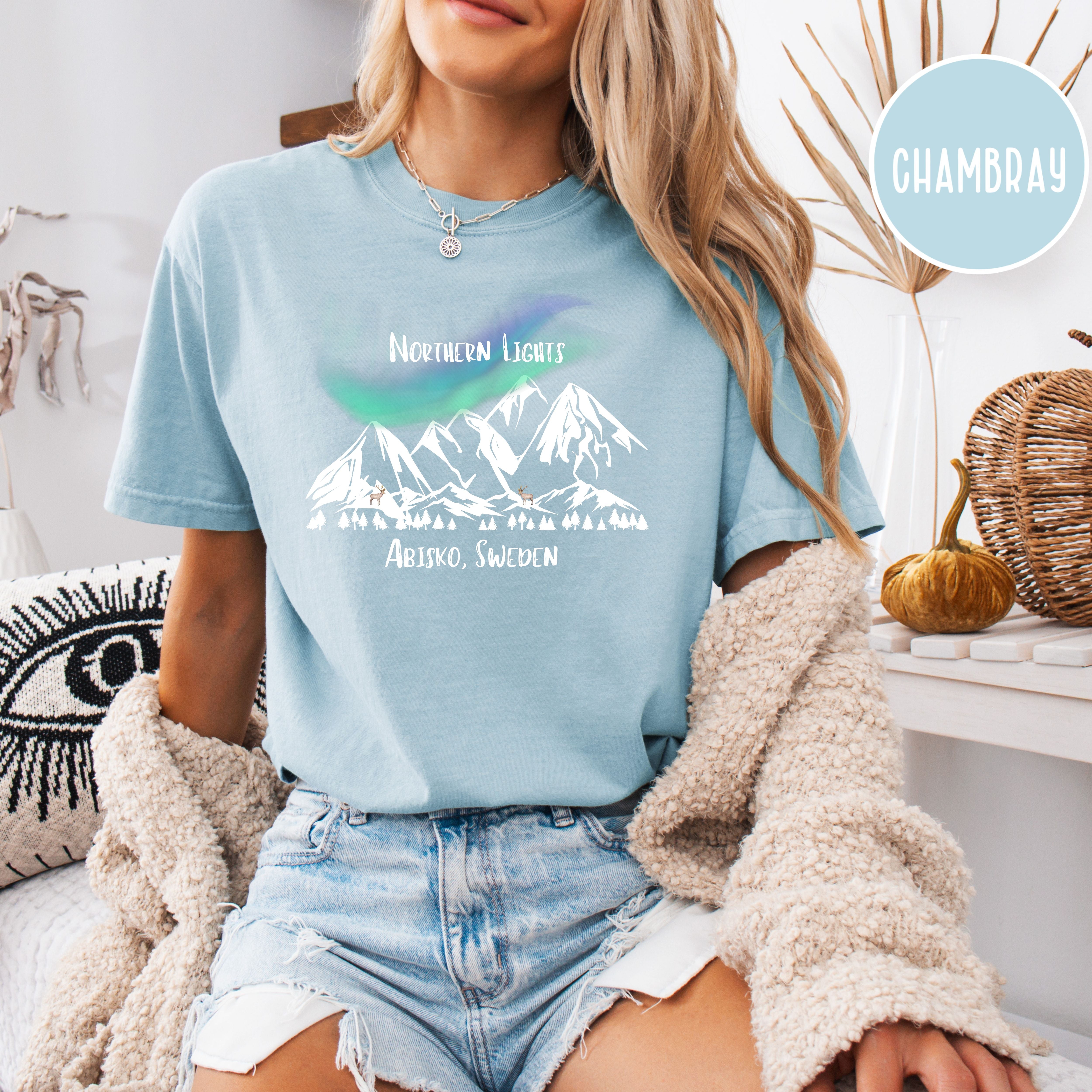 Northern Lights Abisko Sweden Comfort Colors® Tee
