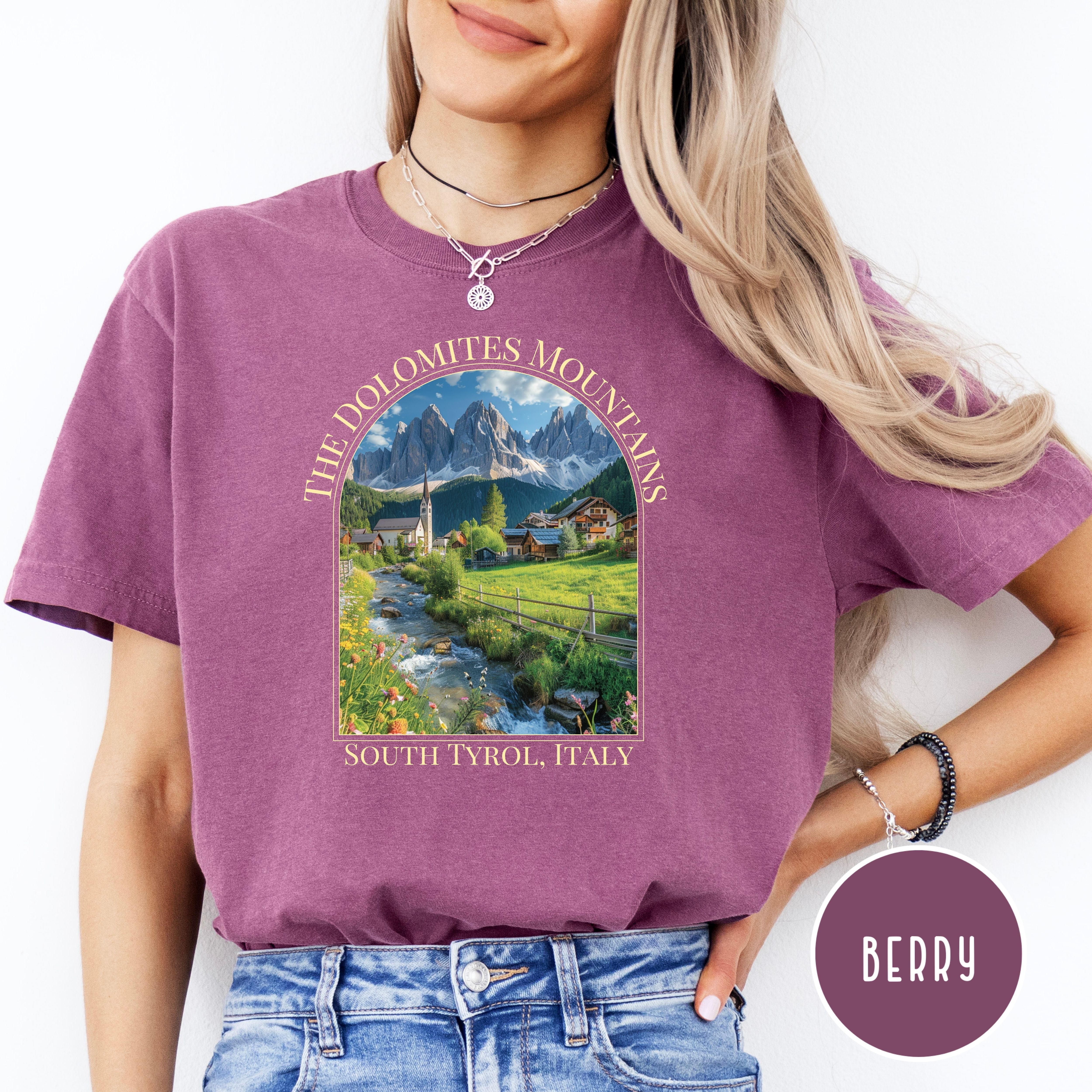 South Tyrol Italy Dolomites Mountains Comfort Colors® Tee