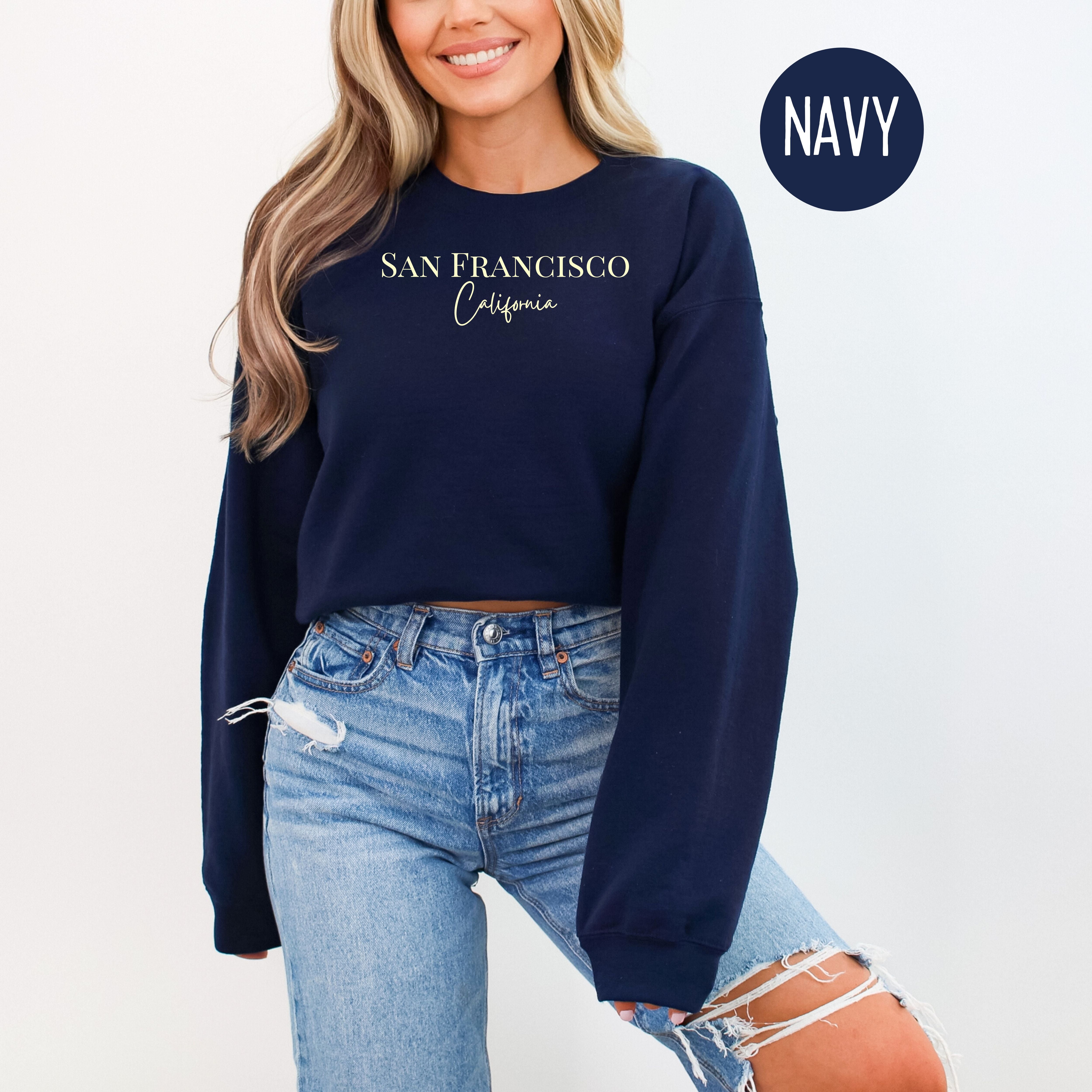 San Francisco Minimalist Style Sweatshirt