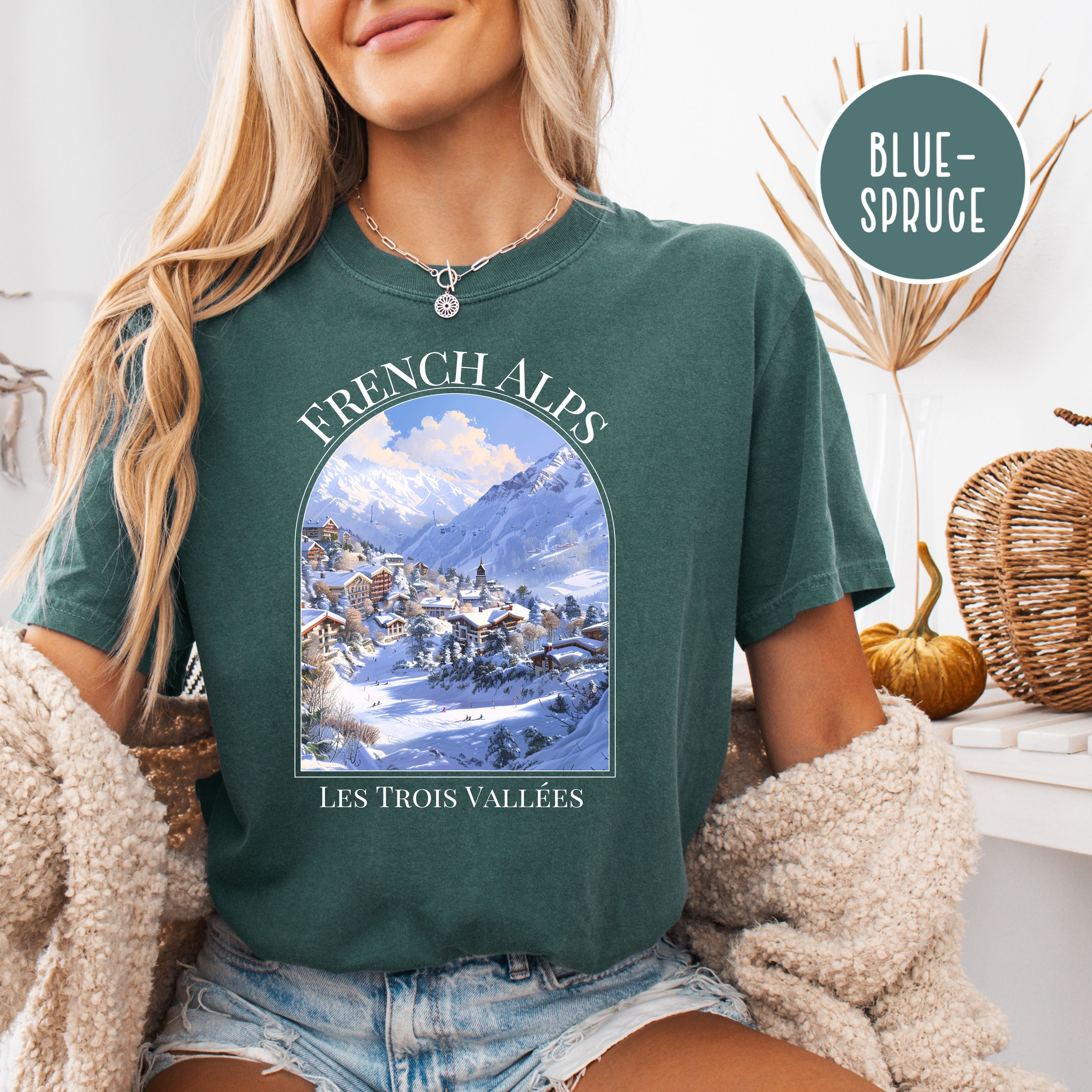 French Alps Vacation Comfort Colors® Tee