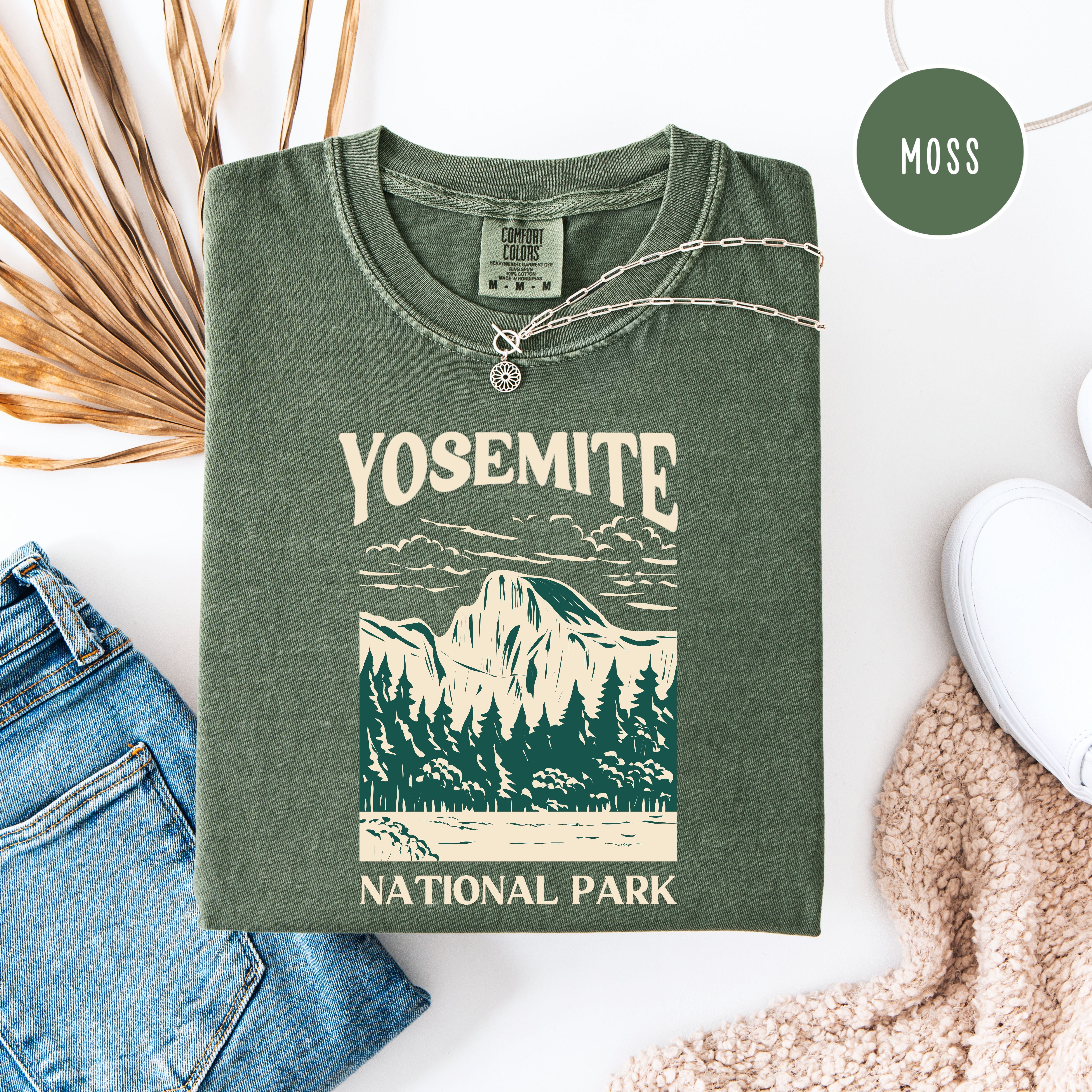 Yosemite National Park Comfort Colors Tee