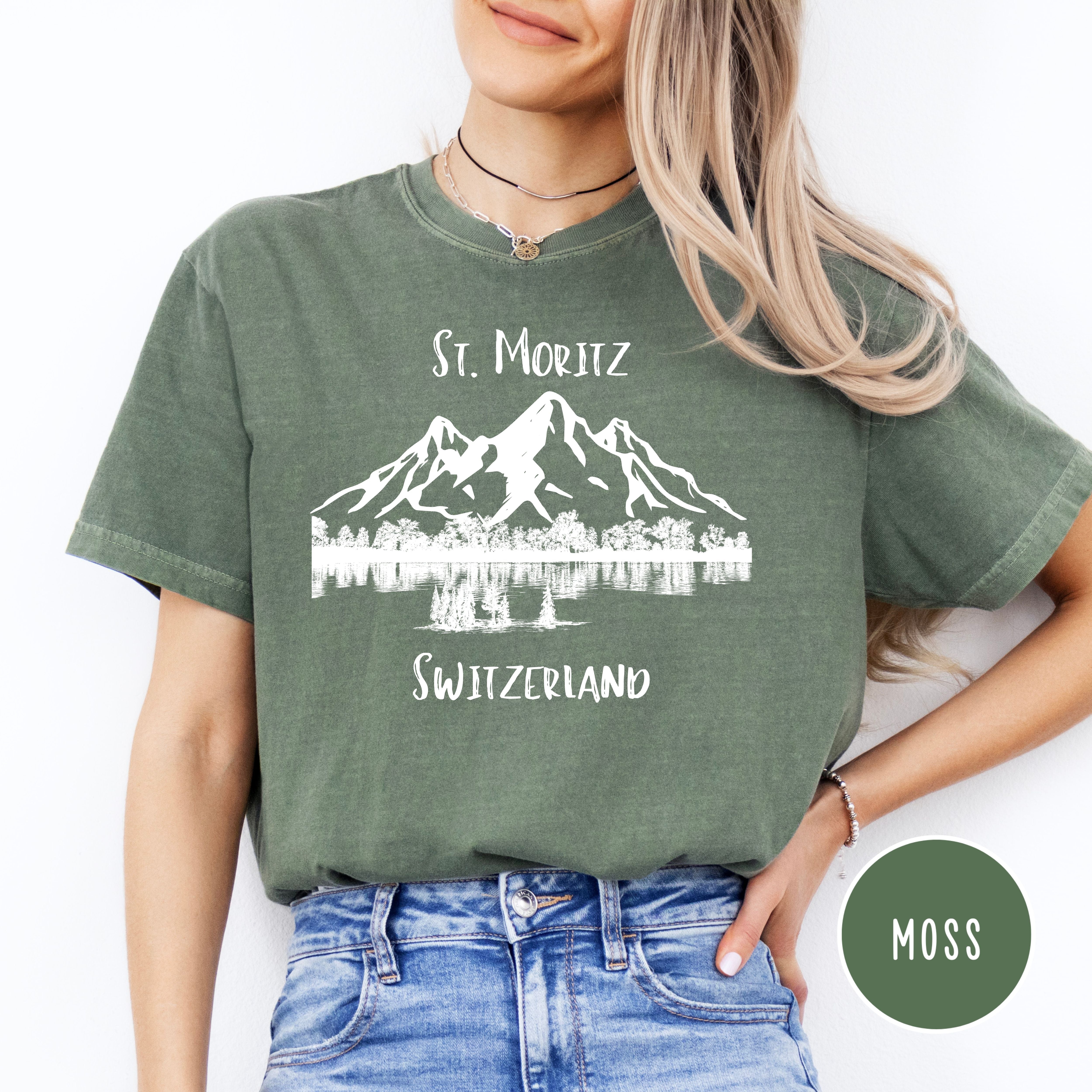 St Moritz Switzerland Comfort Colors® Tee